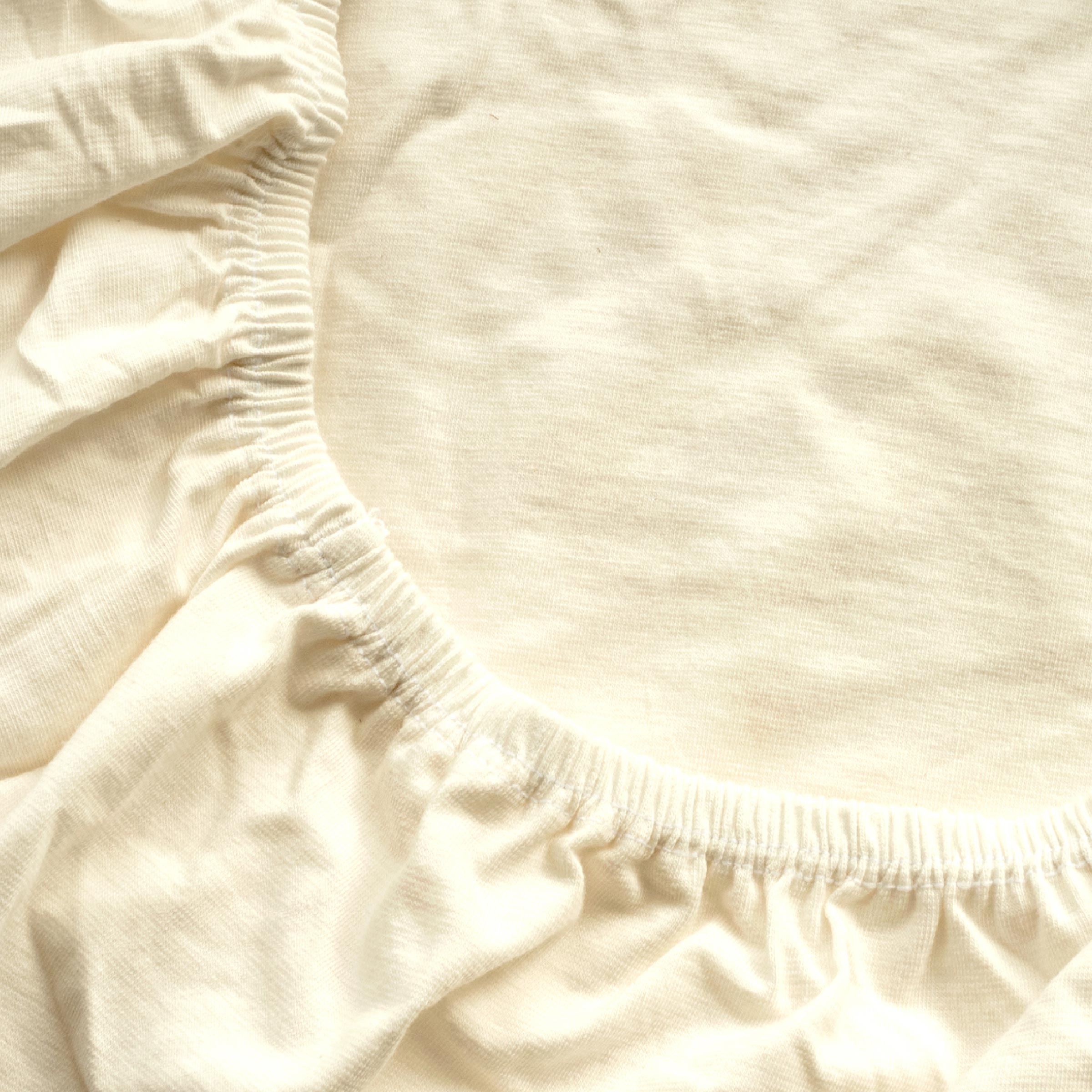 Dommelin Split Hoeslaken Jersey Finest Ivoor