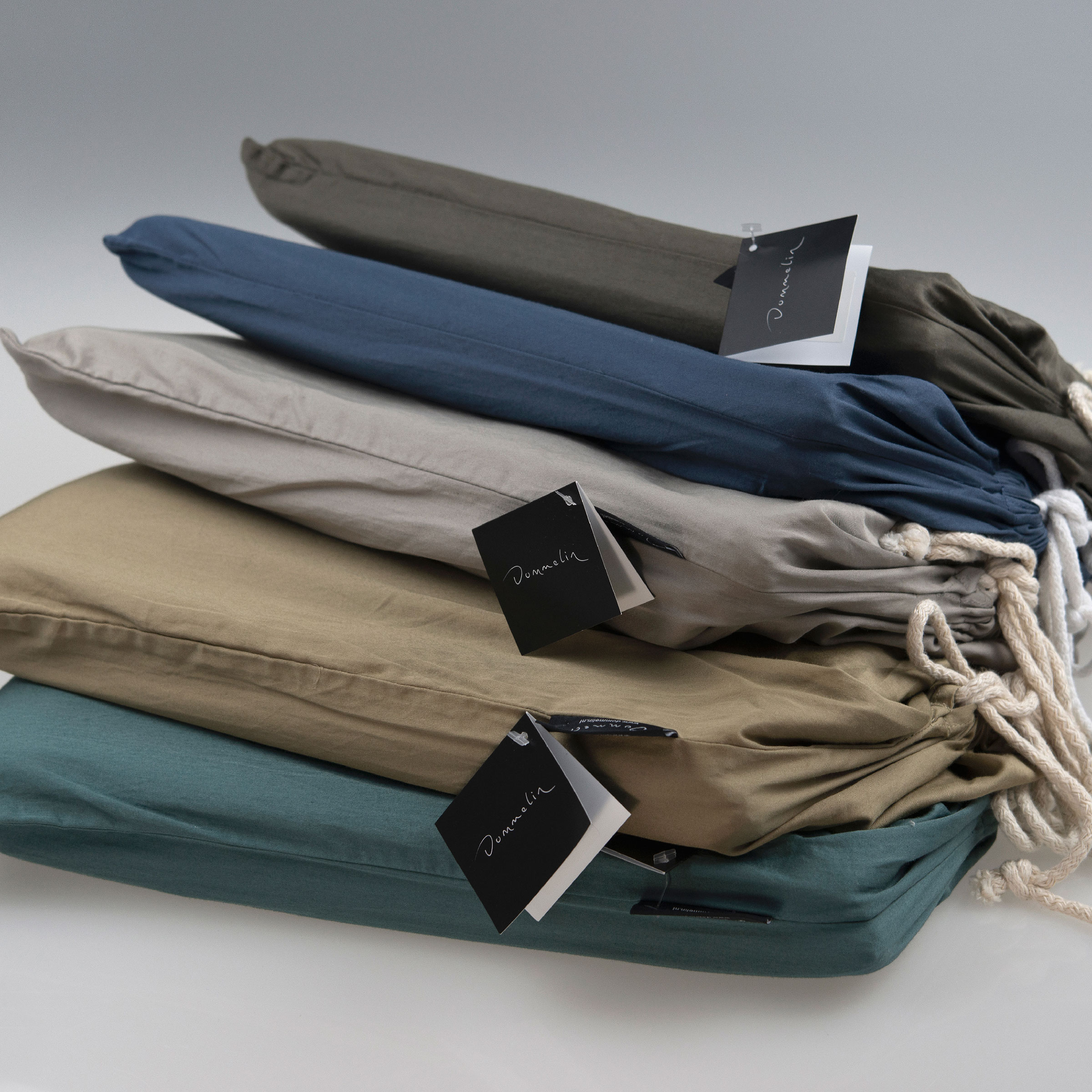 Dommelin Dekbedovertrekset Lavado Stonewashed Satijn 300TC Brons