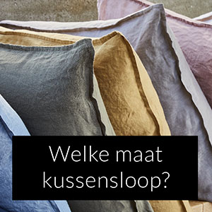 Welke maat kussensloop?