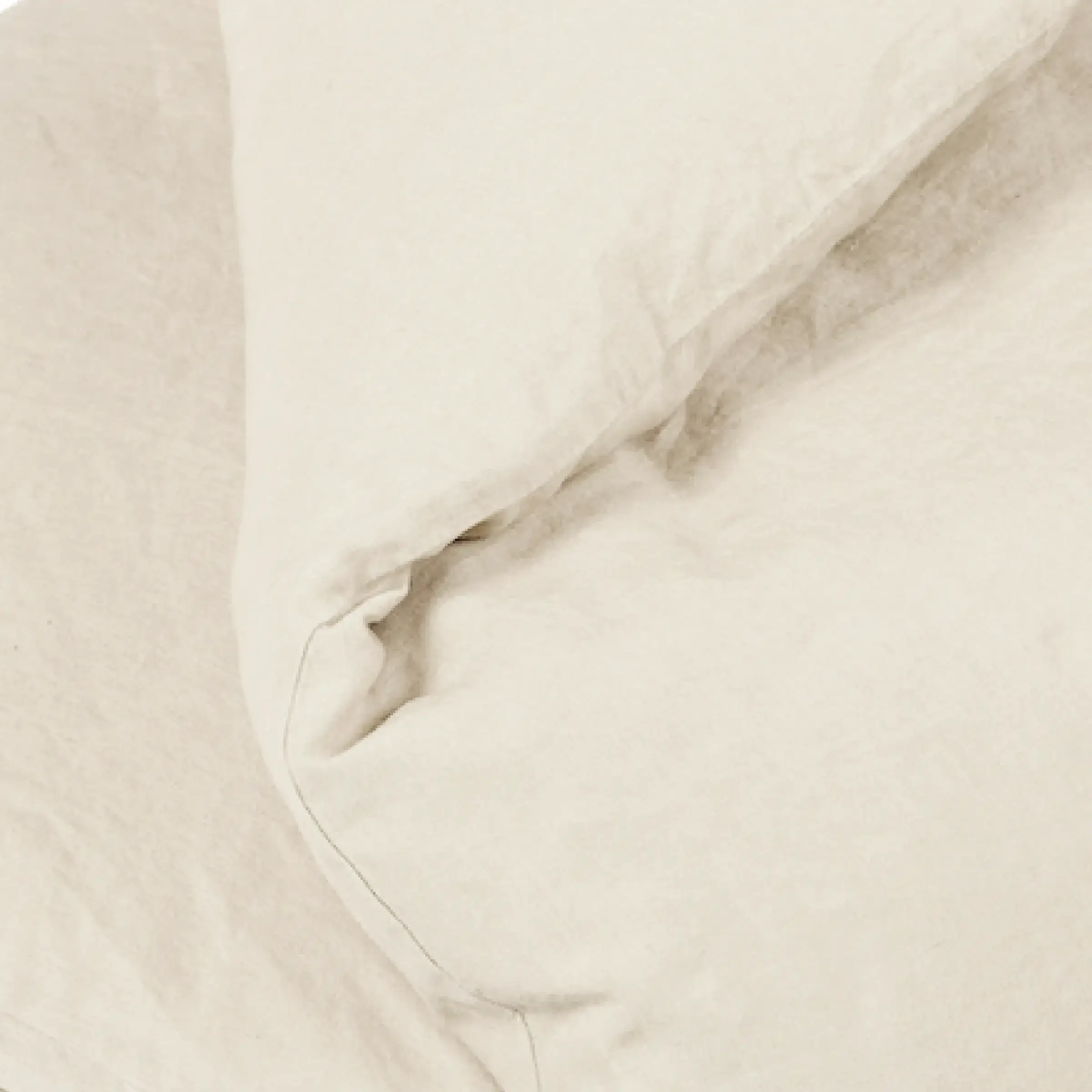 Libeco Dekbedovertrek Madison Washed Linnen 175 gr/m2 White Sand