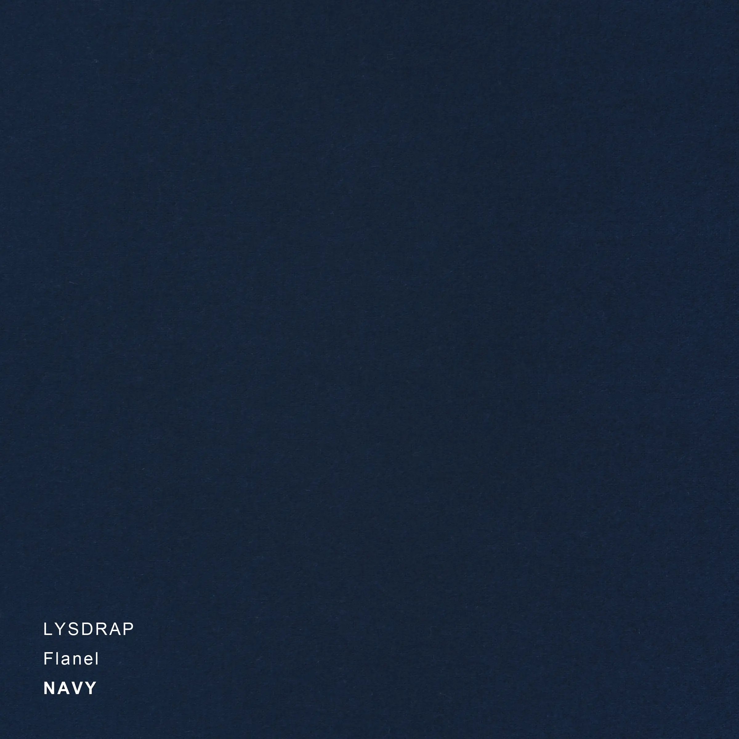 Lysdrap Kussensloop Volant Virgo Flanel 140 gr/m2 Navy