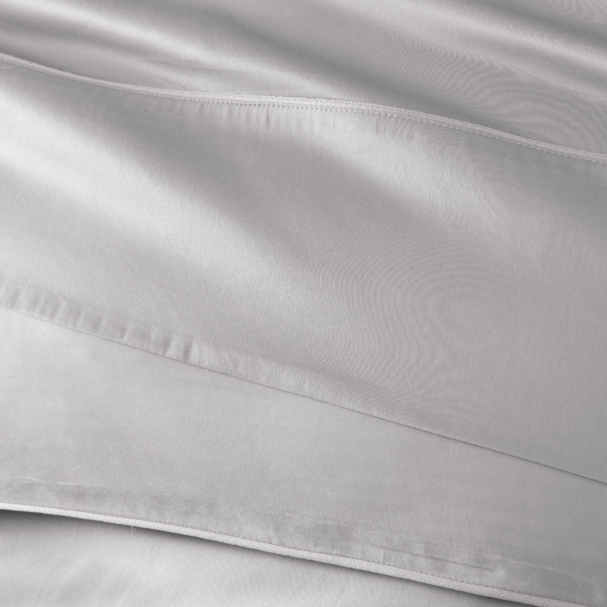 Alexandre Turpault Dekbedovertrek Teophile Organic Satijn 300TC Argent