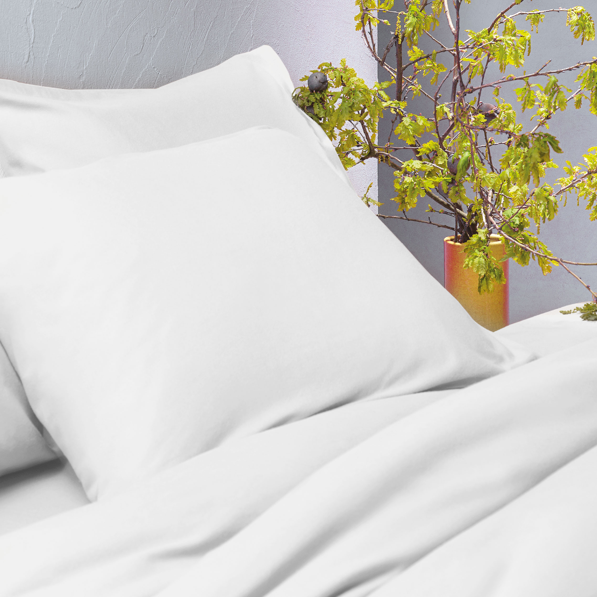 Dommelin Kussensloop Flanel Wit