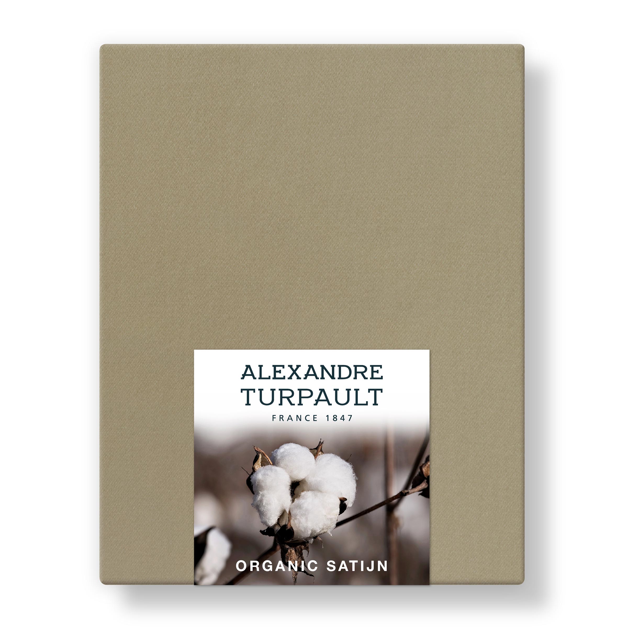 Alexandre Turpault Laken Teophile Organic Satijn 300TC Desert