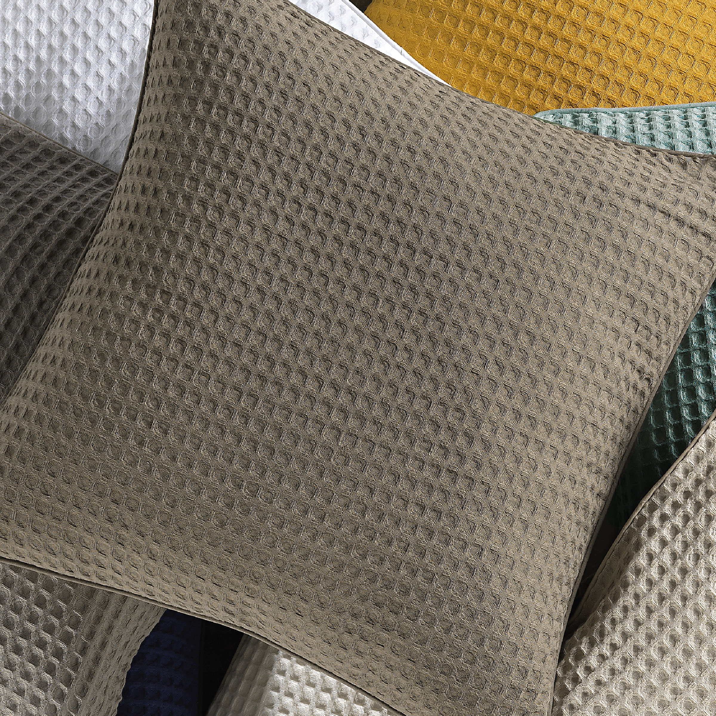 Dommelin Sierkussenhoes Bari Katoen Taupe