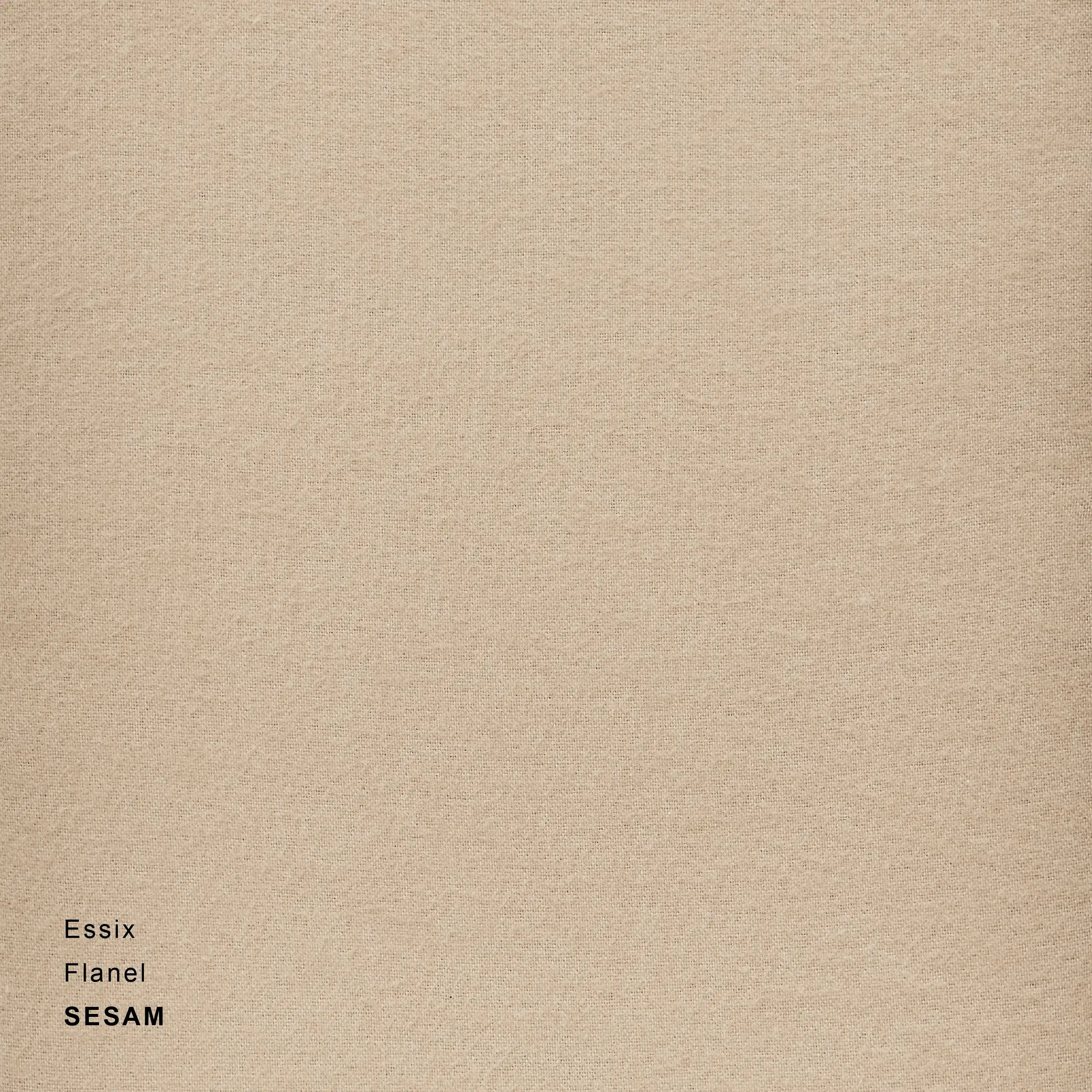 Essix Hoeslaken Frisson Flanel 170 gr/m2 Sesam 100 x 200 cm