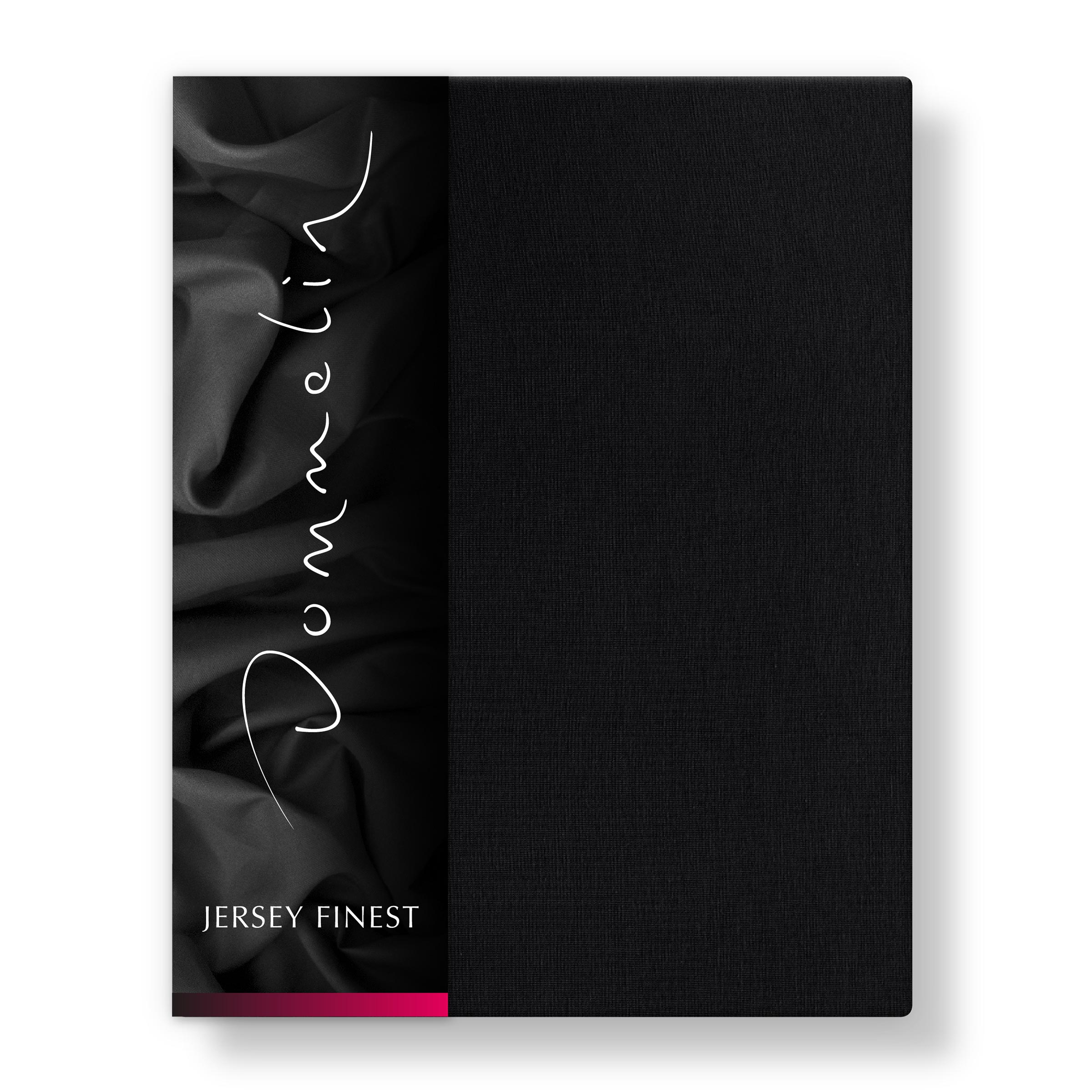 Dommelin Topper Hoeslaken Jersey Finest Zwart