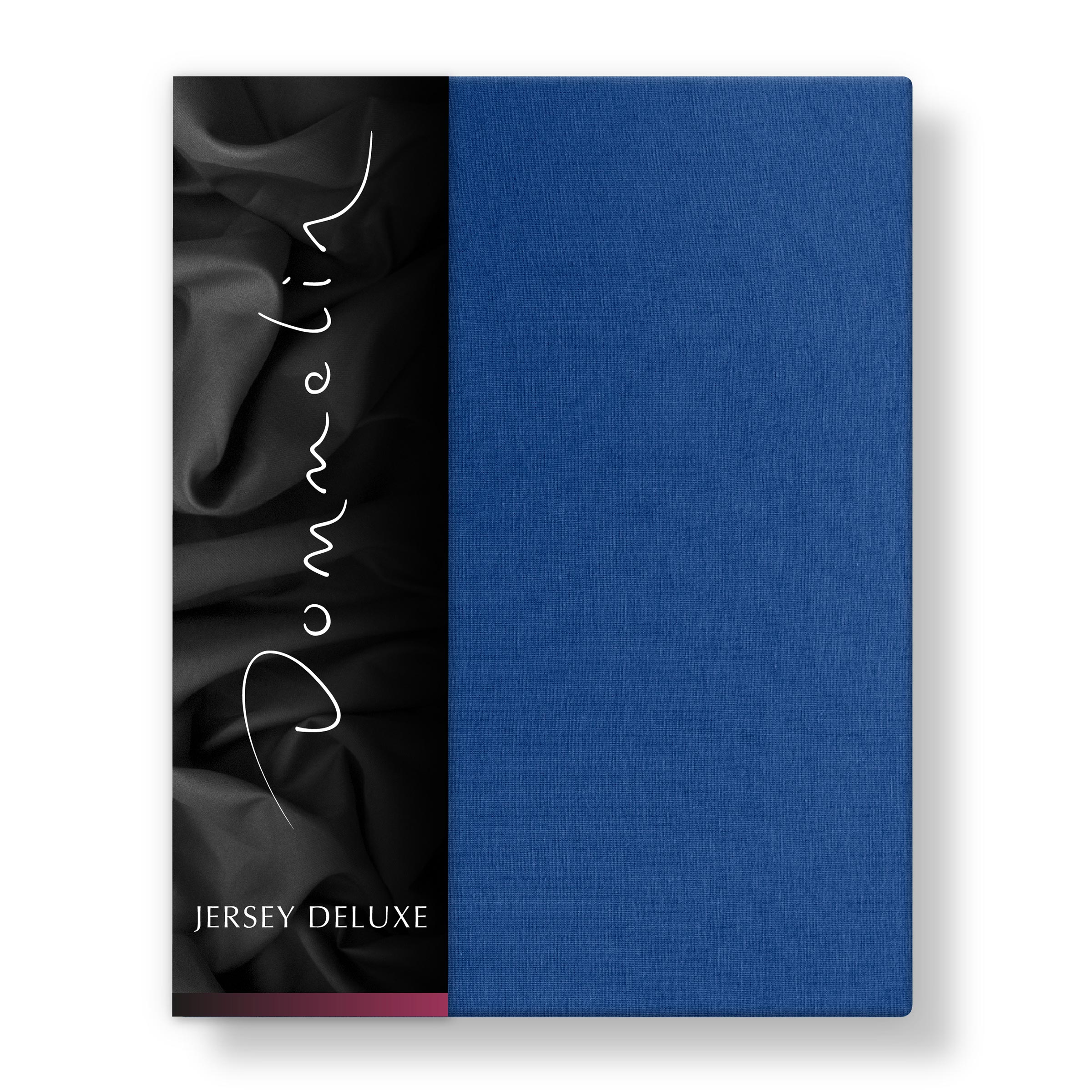 Dommelin Hoeslaken Jersey Deluxe Kobalt