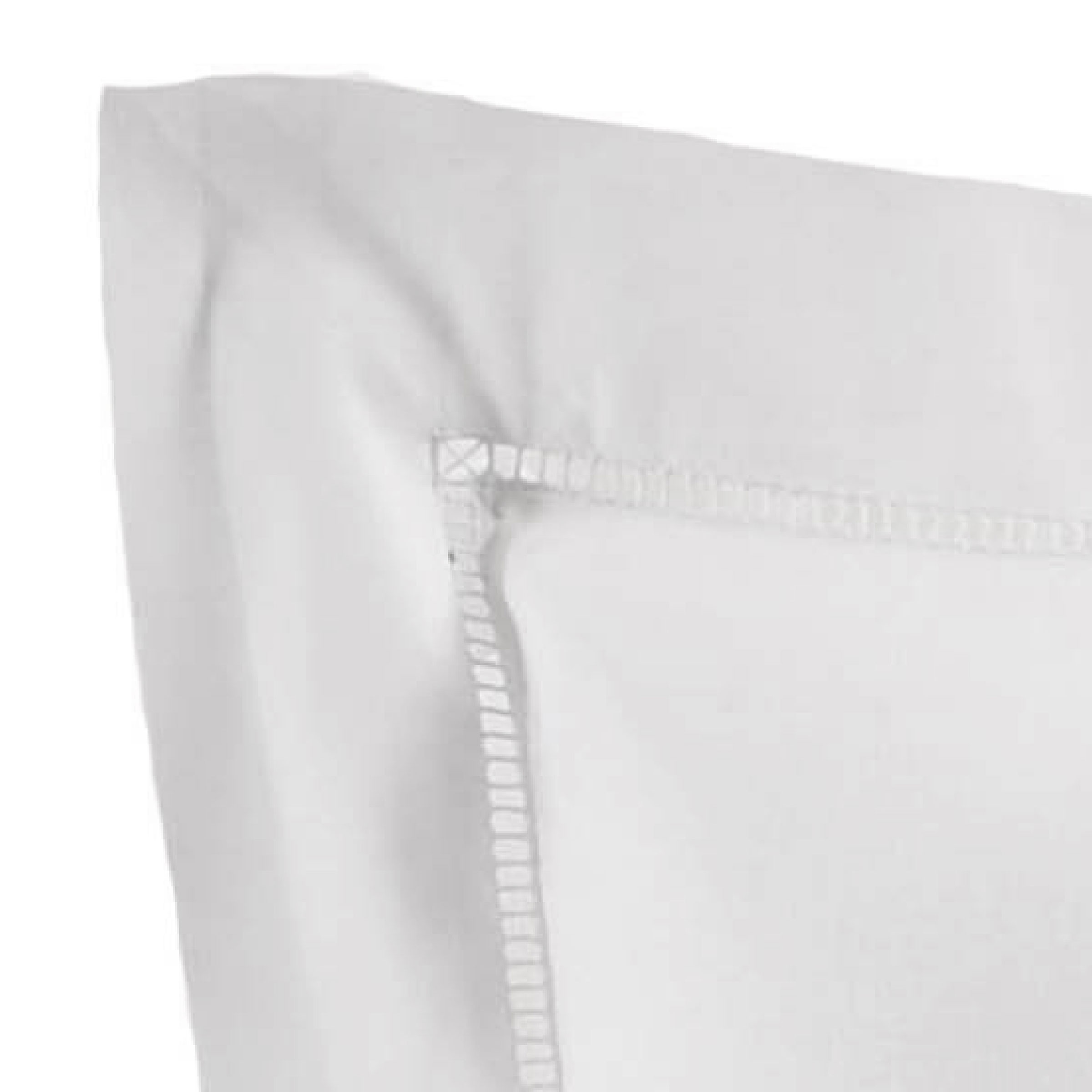 Alexandre Turpault Dekbedovertrek Set Venise Halflinnen Wit