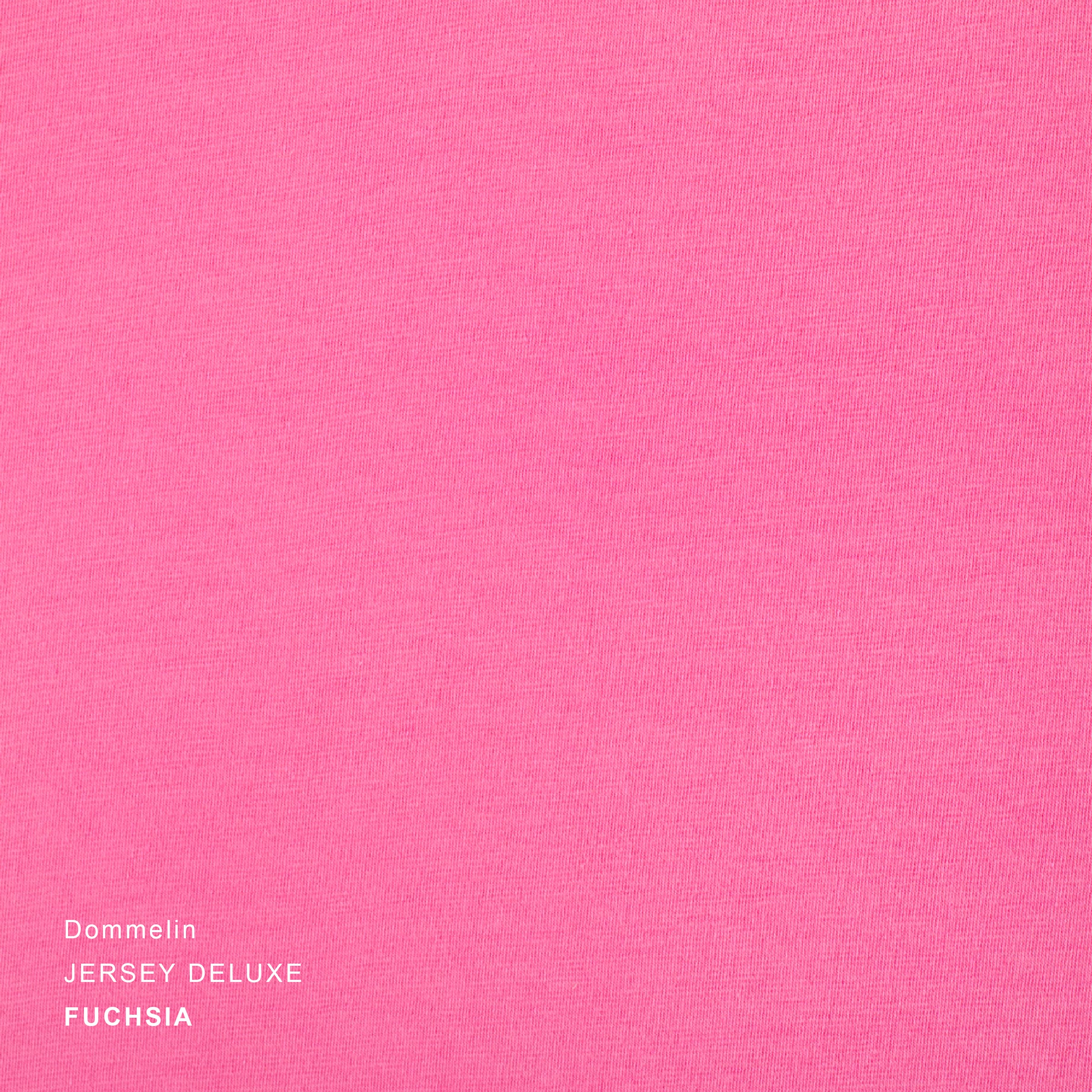 Dommelin Hoeslaken Jersey Deluxe Fuchsia