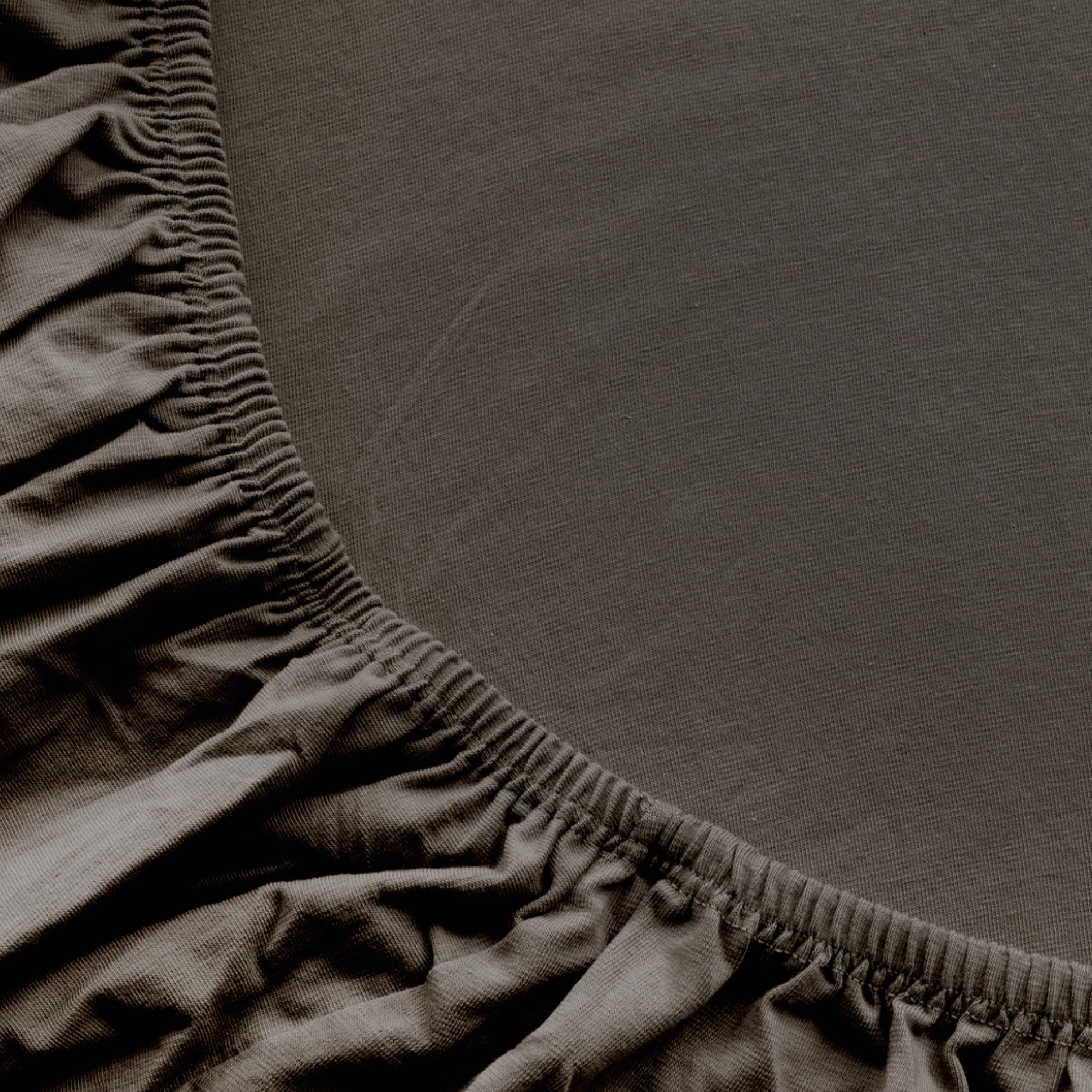 Dommelin Hoeslaken Jersey Deluxe Bruin