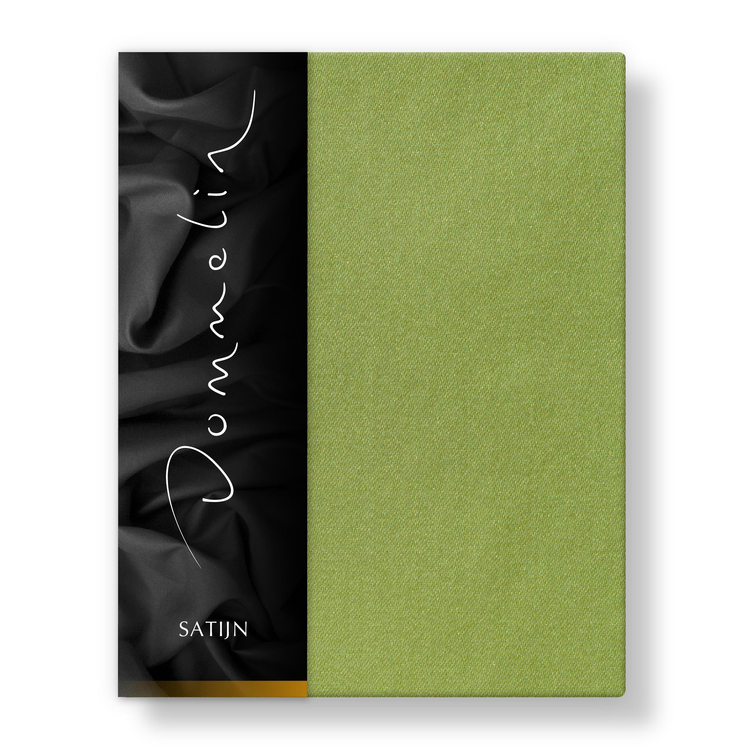 Dommelin Dubbel Split Hoeslaken Satijn 300TC Groen