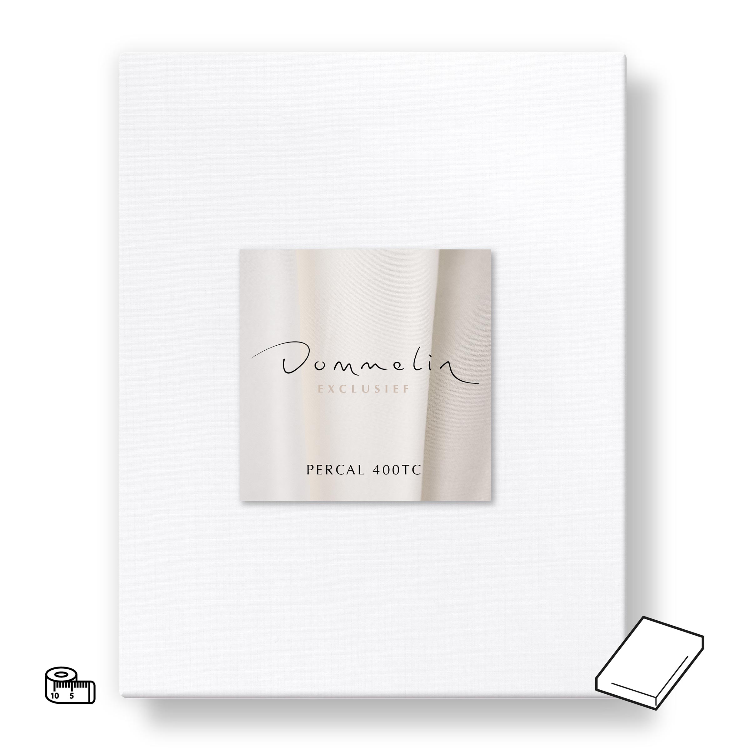 Dommelin Hoeslaken op Maat Percal 400TC