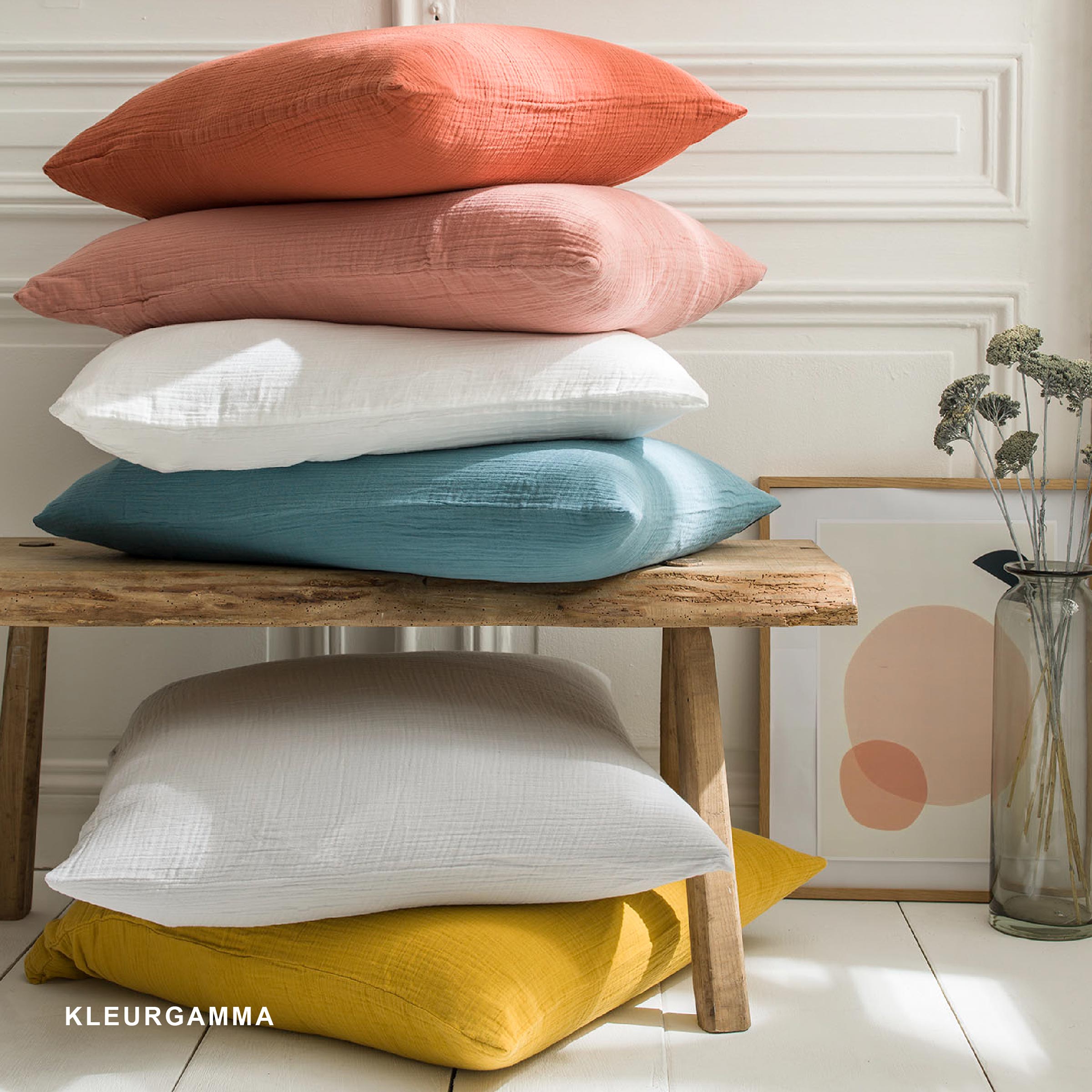 Essix Dekbedovertrek Set Tendresse Stonewashed Katoengaas 145TC Alpin 