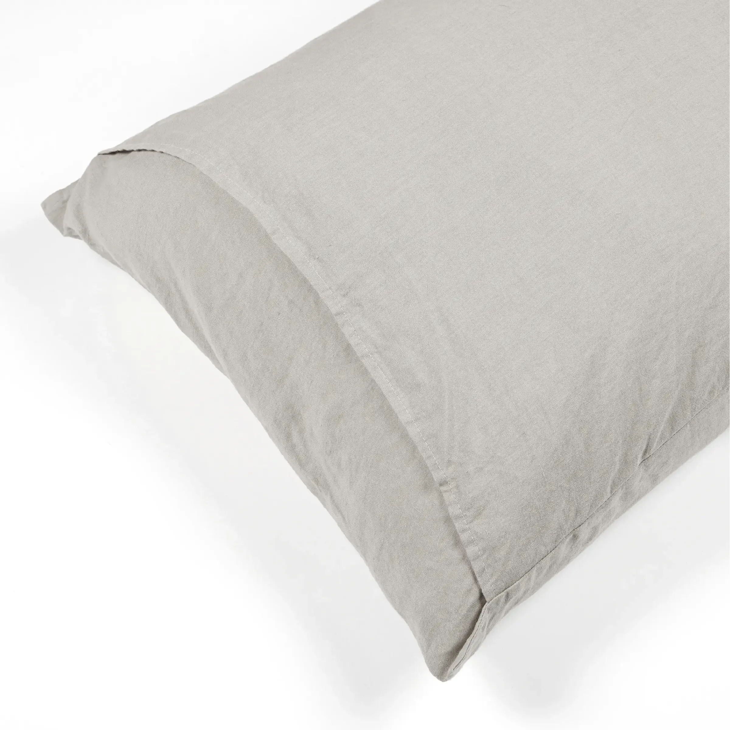 Libeco Kussensloop Madison Washed Linnen 175 gr/m2 Light Grey