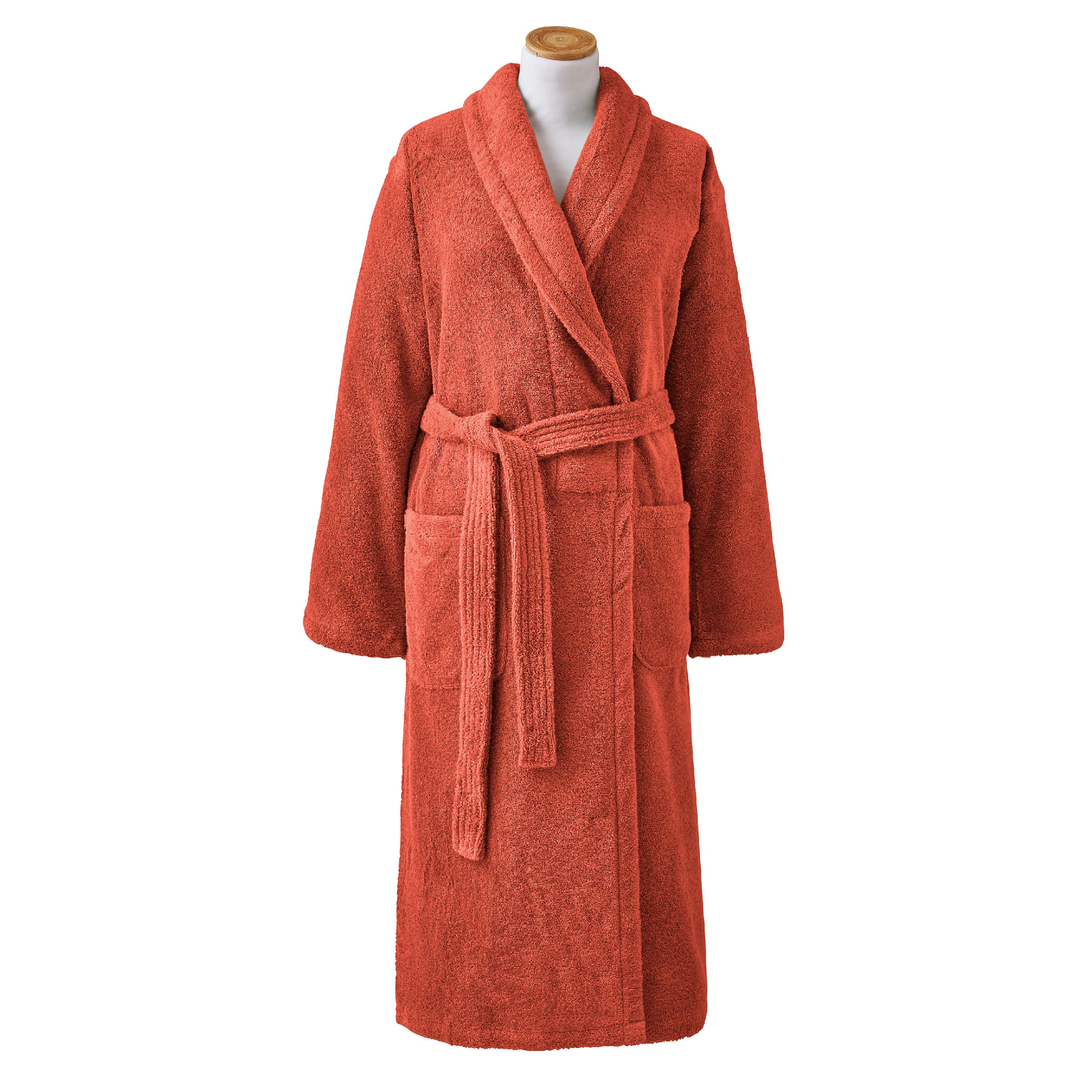 Essix Badjas Aqua Katoen 460 gr/m2 Rooibos