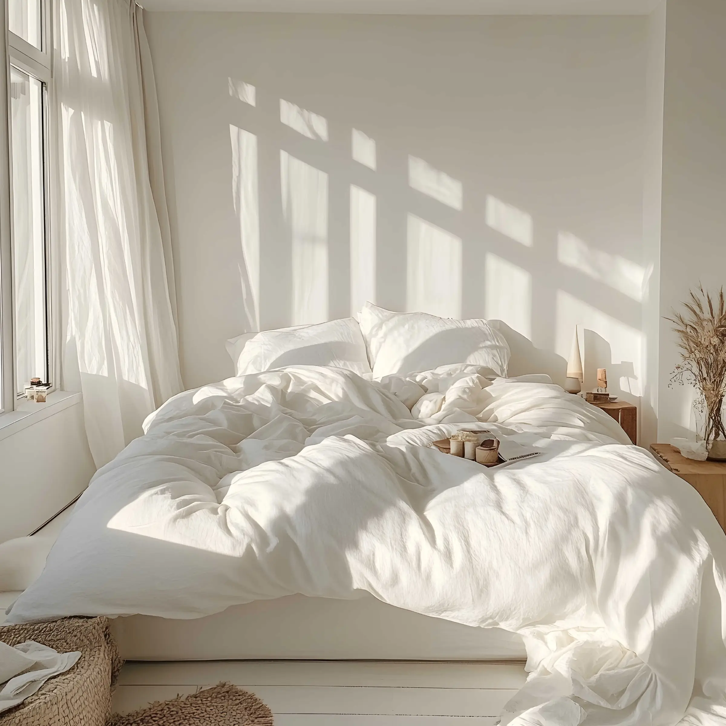 Lysdrap Kussensloop Virgo Flanel 140 gr/m2 Birch