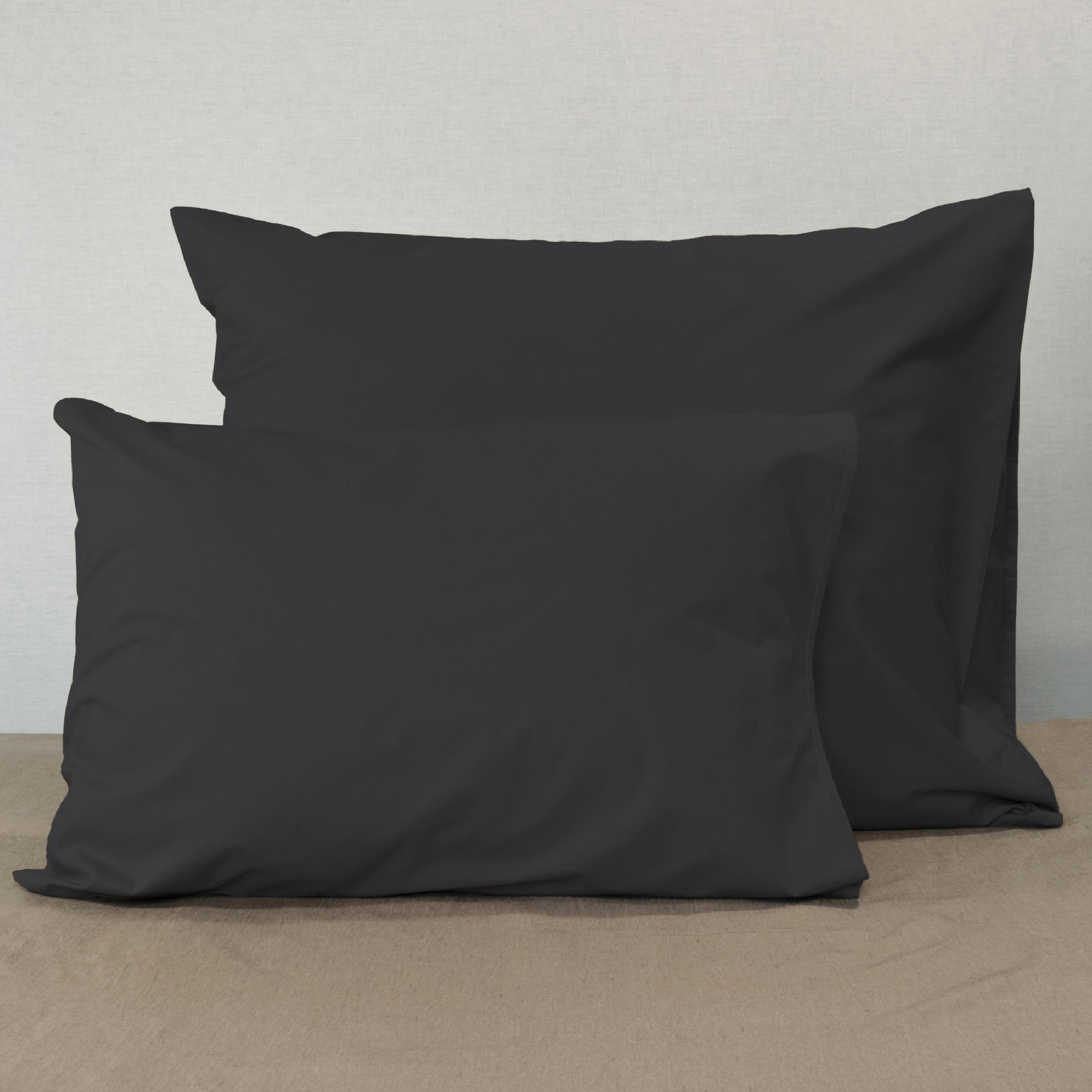 Dommelin Kussensloop Percal 200TC Steenkool