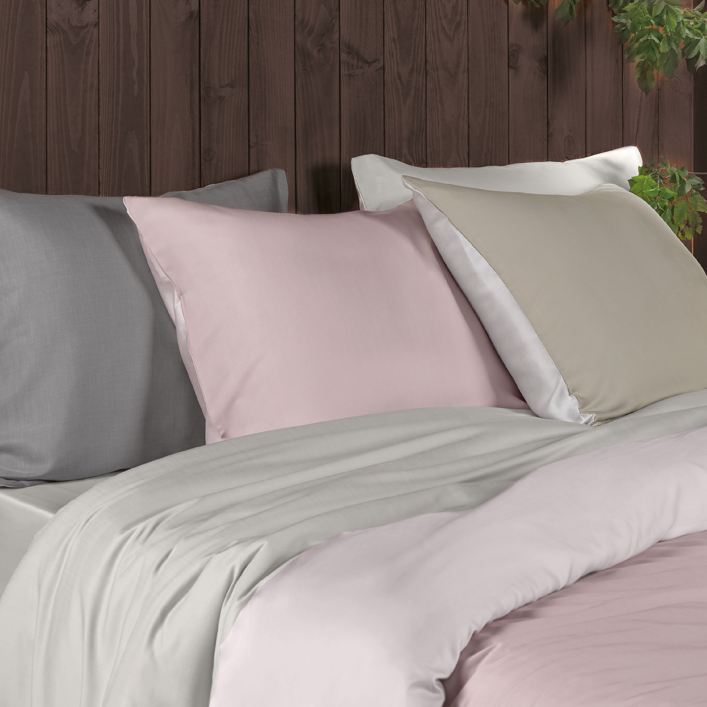 Dommelin Dekbedovertrekset Faya Micromodal 300TC Zink