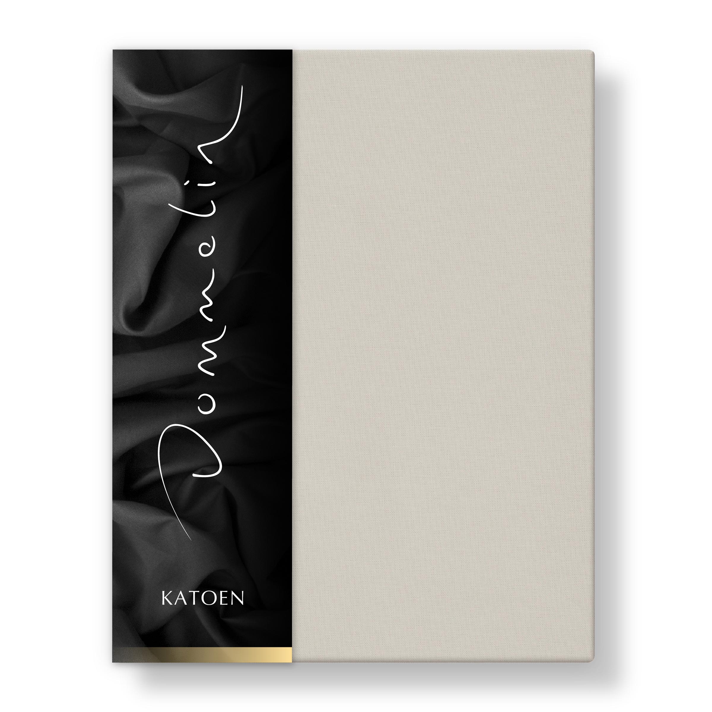 Dommelin Split Topper Hoeslaken Katoen 180TC Beige