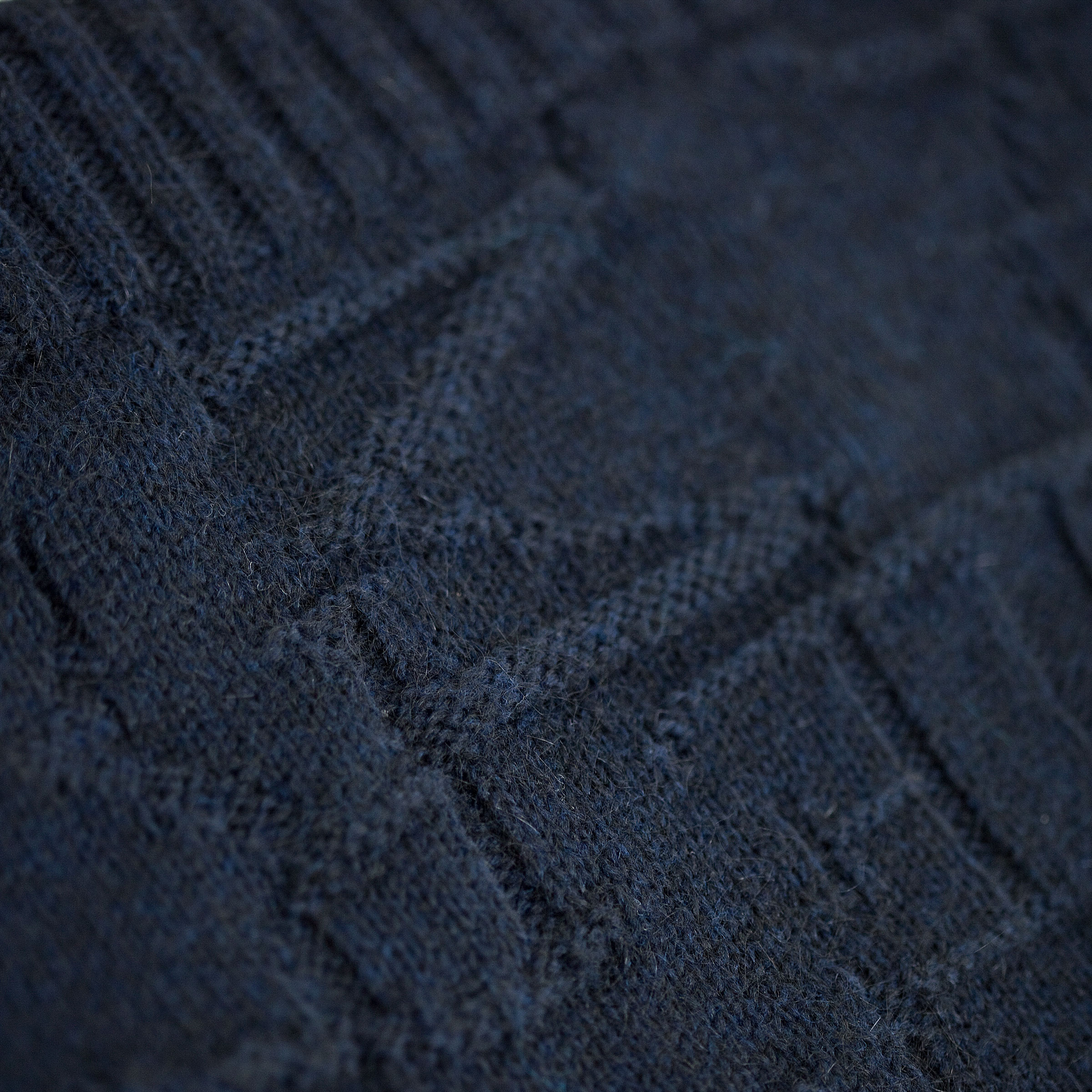 Mrs.Me Deken Byron Mohair Acryl Carbon Blue 180 x 280 cm