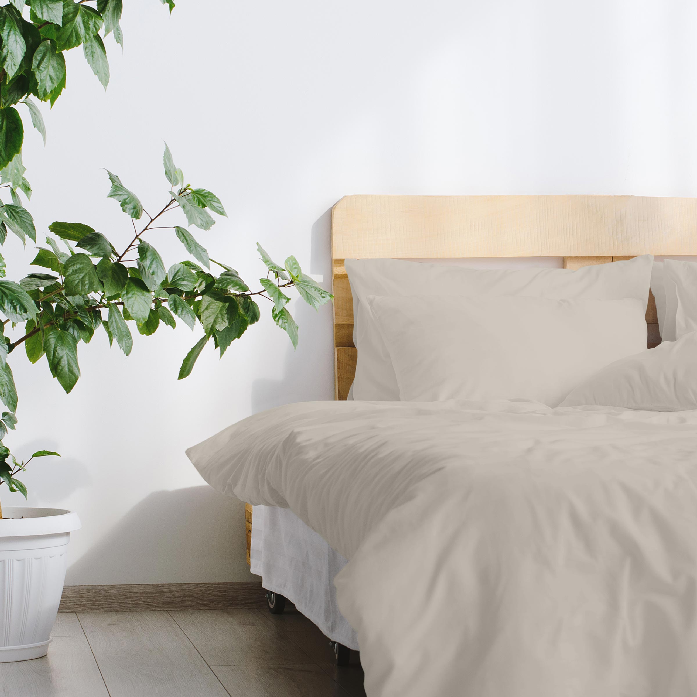 Dommelin Dekbedovertrek Katoen 180TC Steen