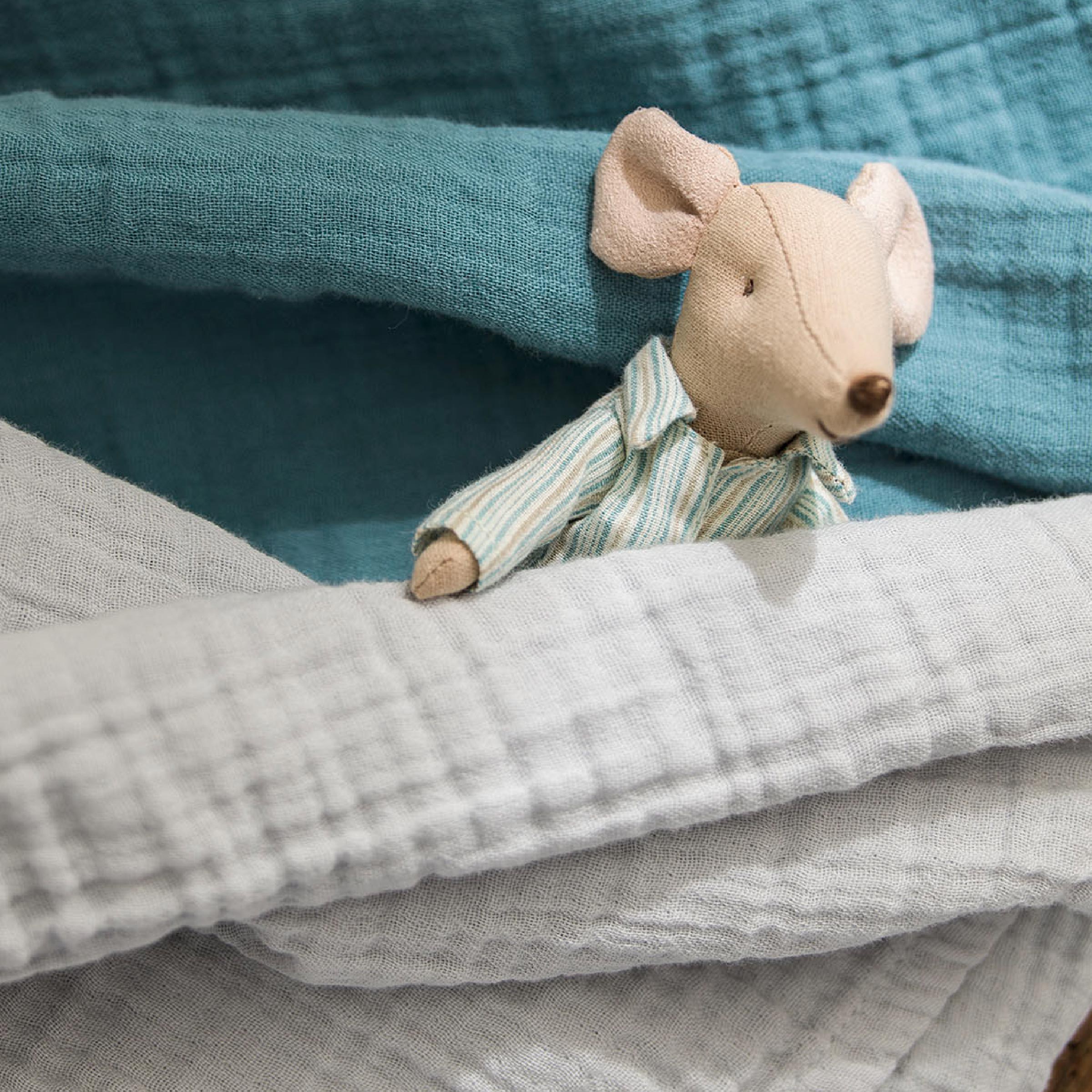 Essix Dekbedovertrek Set Tendresse Stonewashed Katoengaas 145TC Greige 