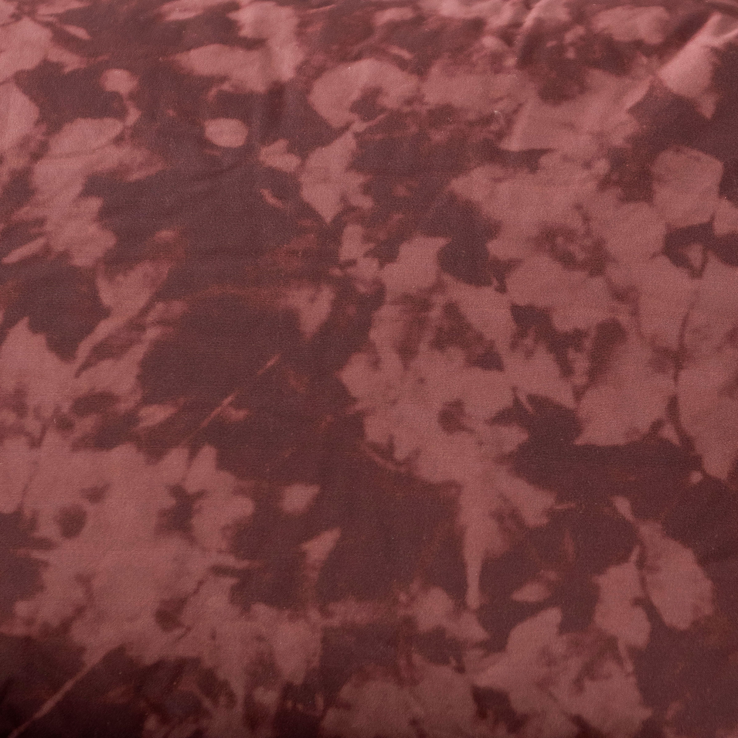 Mrs.Me Sierkussen Foliage Recycled PL Burgundy 30 x 60 cm