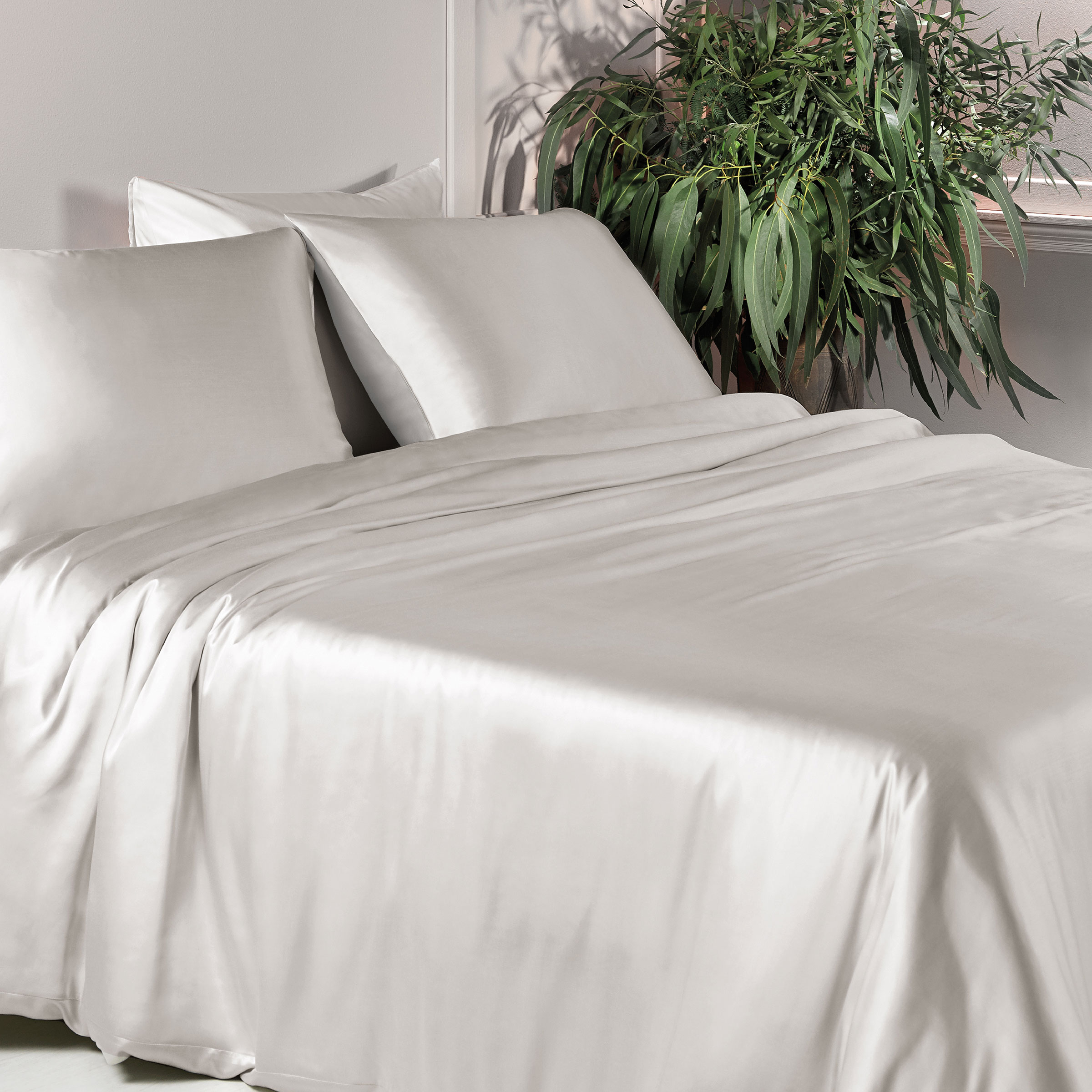 Dommelin Dekbedovertrekset Faya Micromodal 300TC Parel