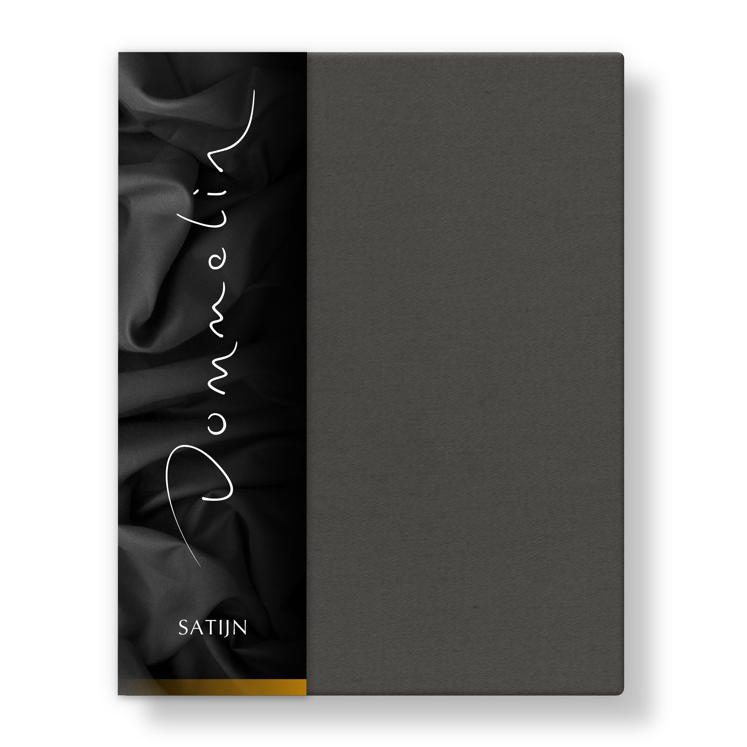 Dommelin Topper Hoeslaken Satijn 300TC Leisteengrijs