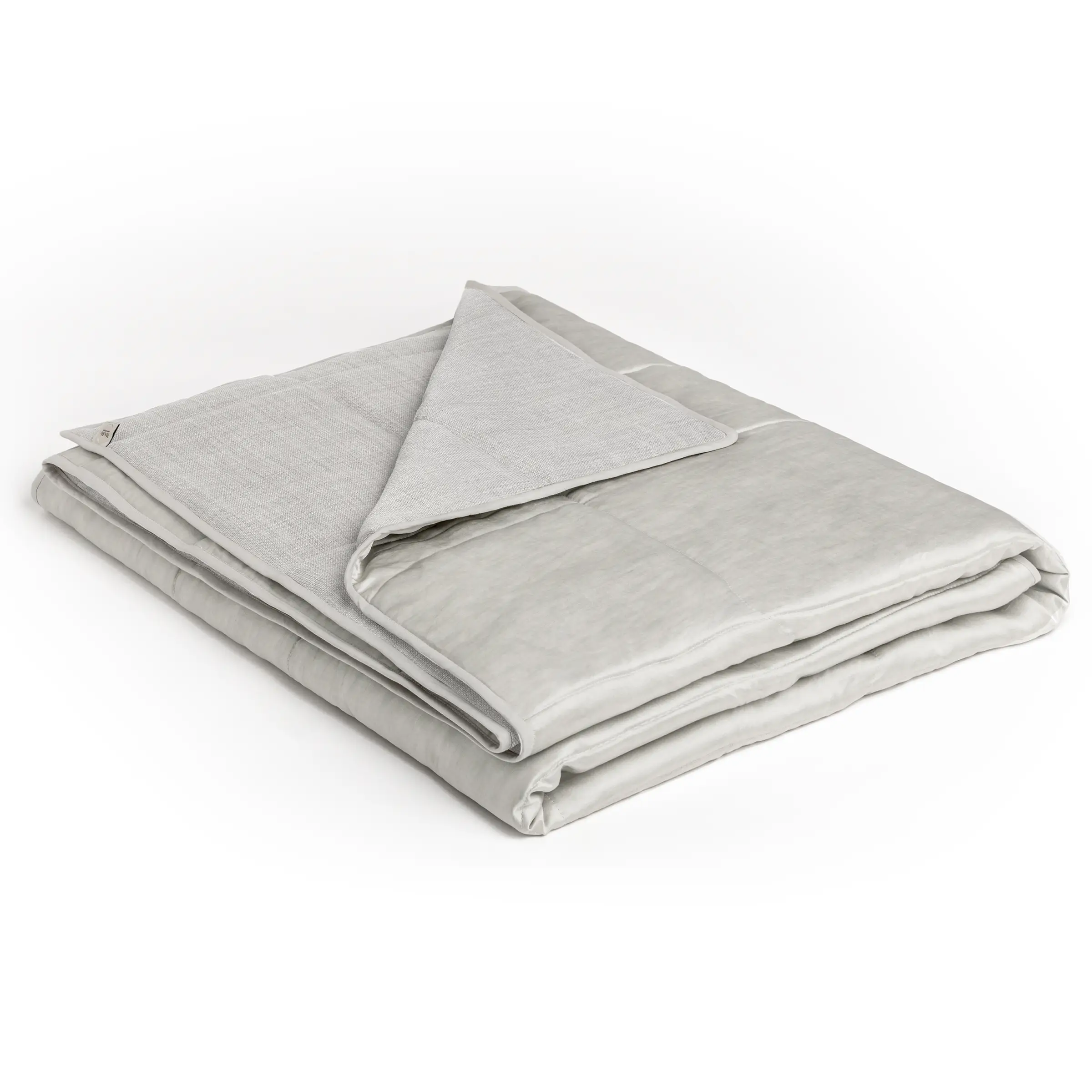 Mrs.Me Bedeind Sprei Luminate Viscose Katoen Hennep Sand 140 x 300 cm