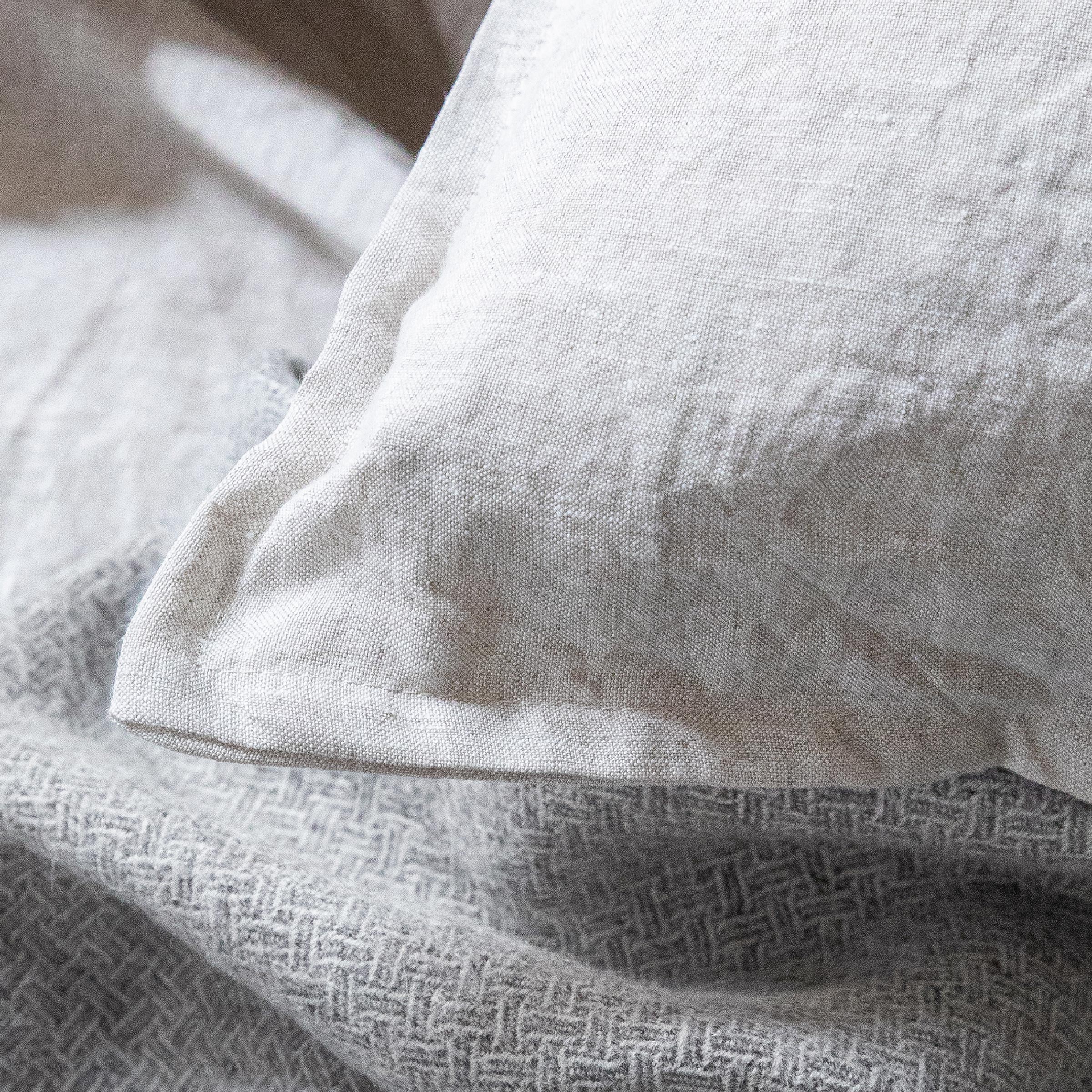 Alexandre Turpault Kussensloop Nouvelle Vague Stonewashed Linnen Natural