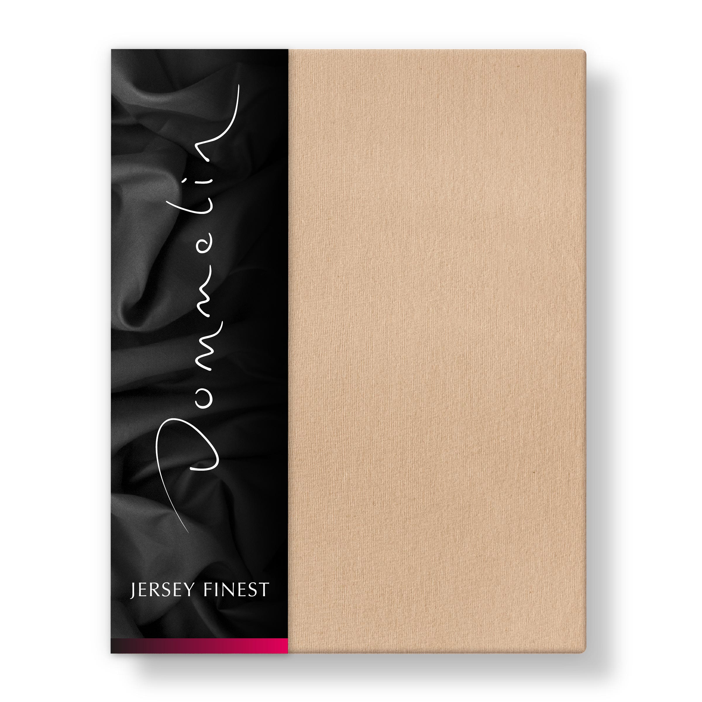 Dommelin Split Hoeslaken Jersey Finest Zand  