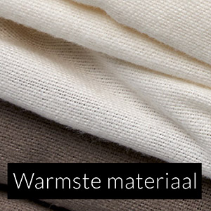 Warmste materiaal?