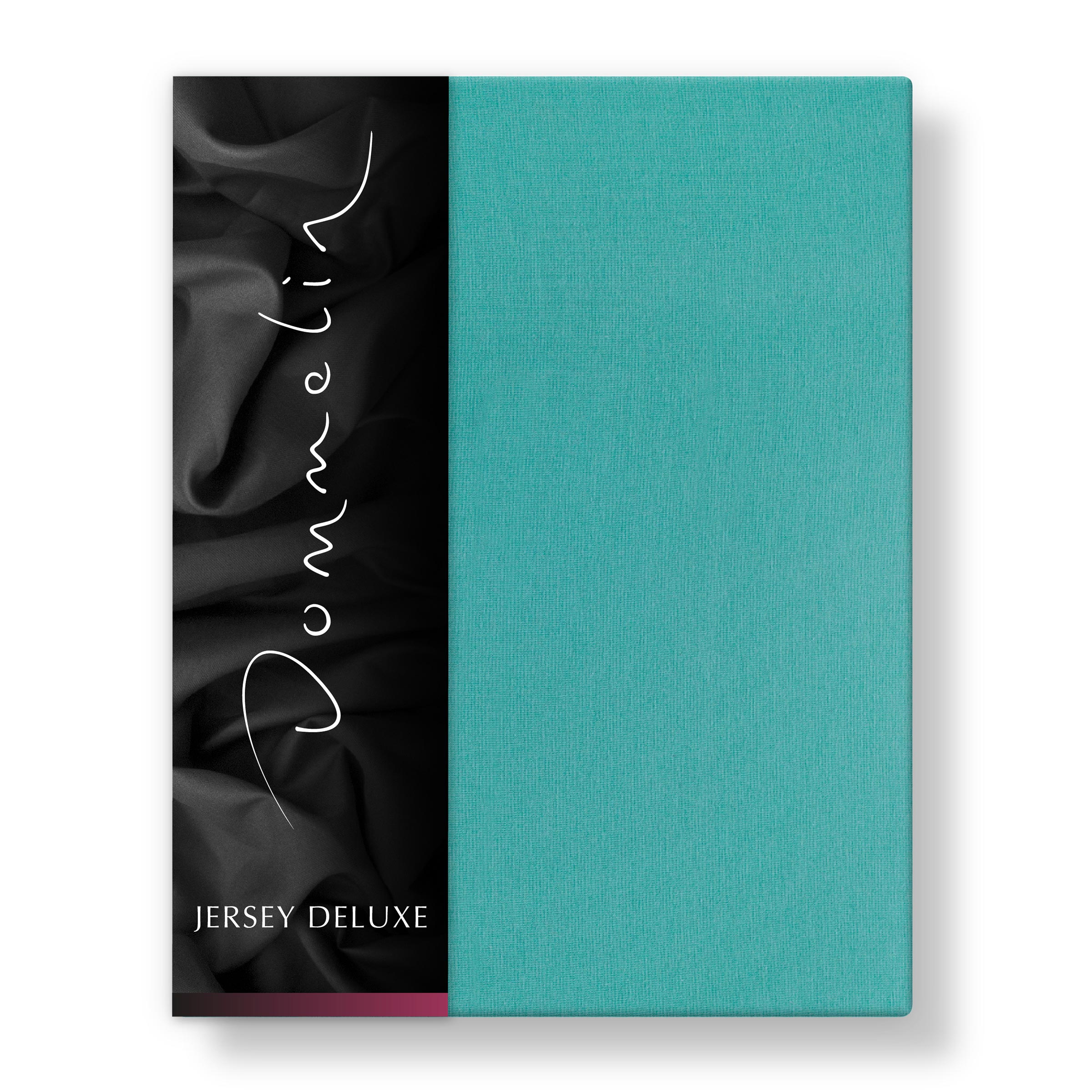 Dommelin Hoeslaken Jersey Deluxe Turquoise