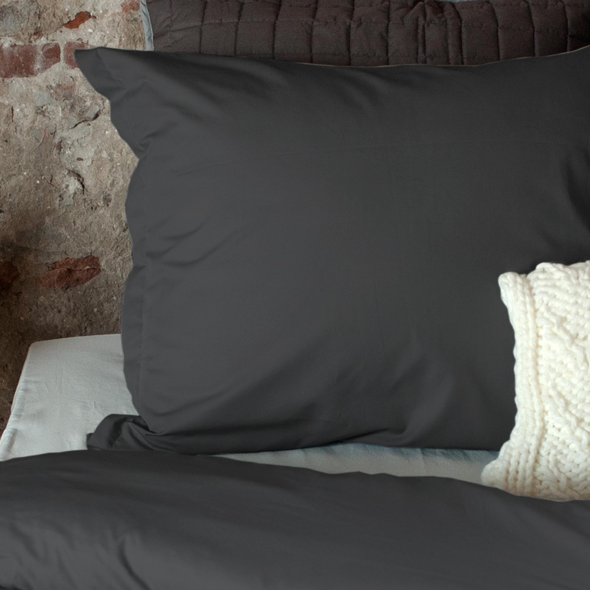 Dommelin Kussensloop Percal 400TC Basalt