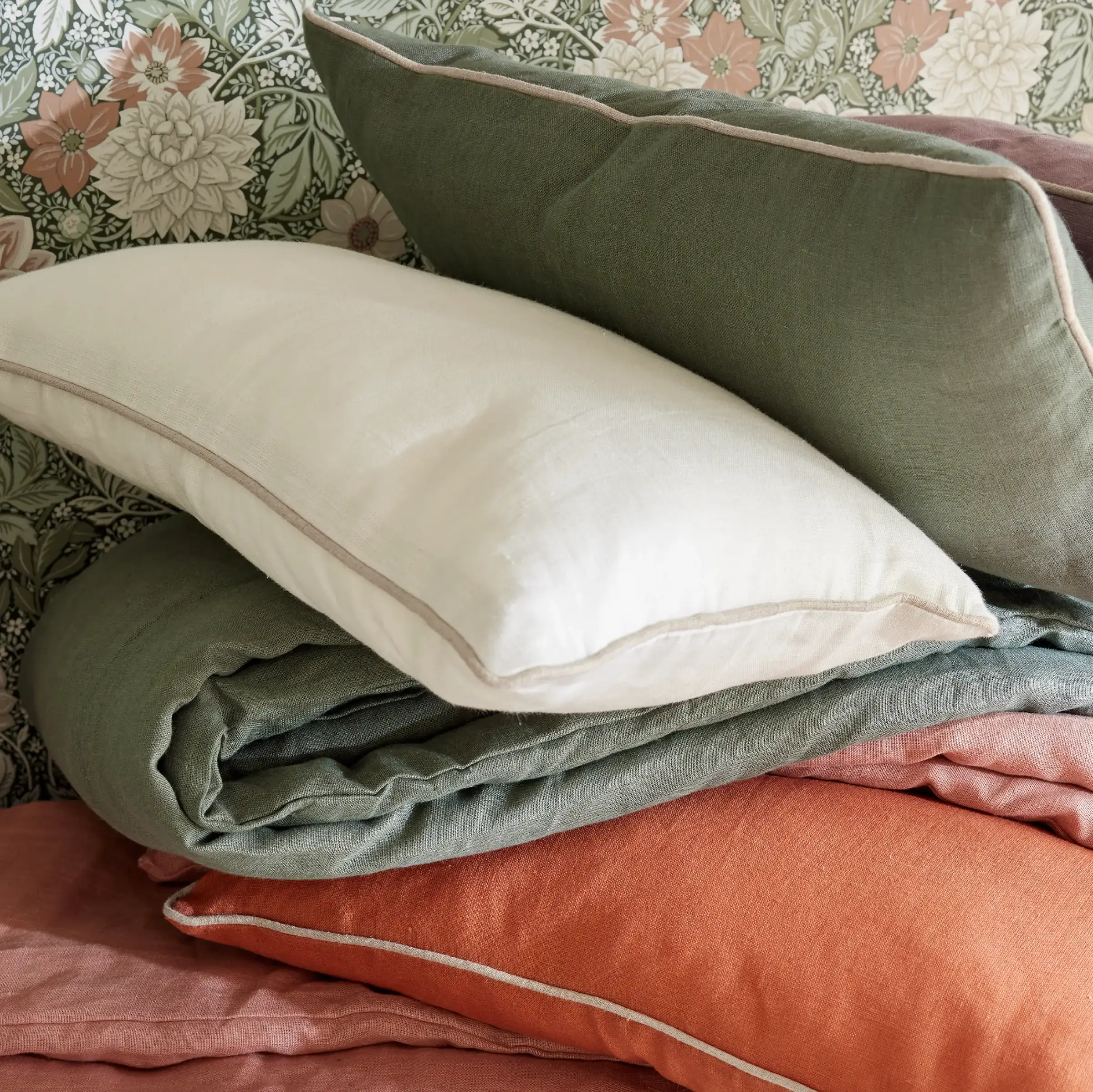 Essix Sierkussen Arty Linnen Wit 30 x 50 cm