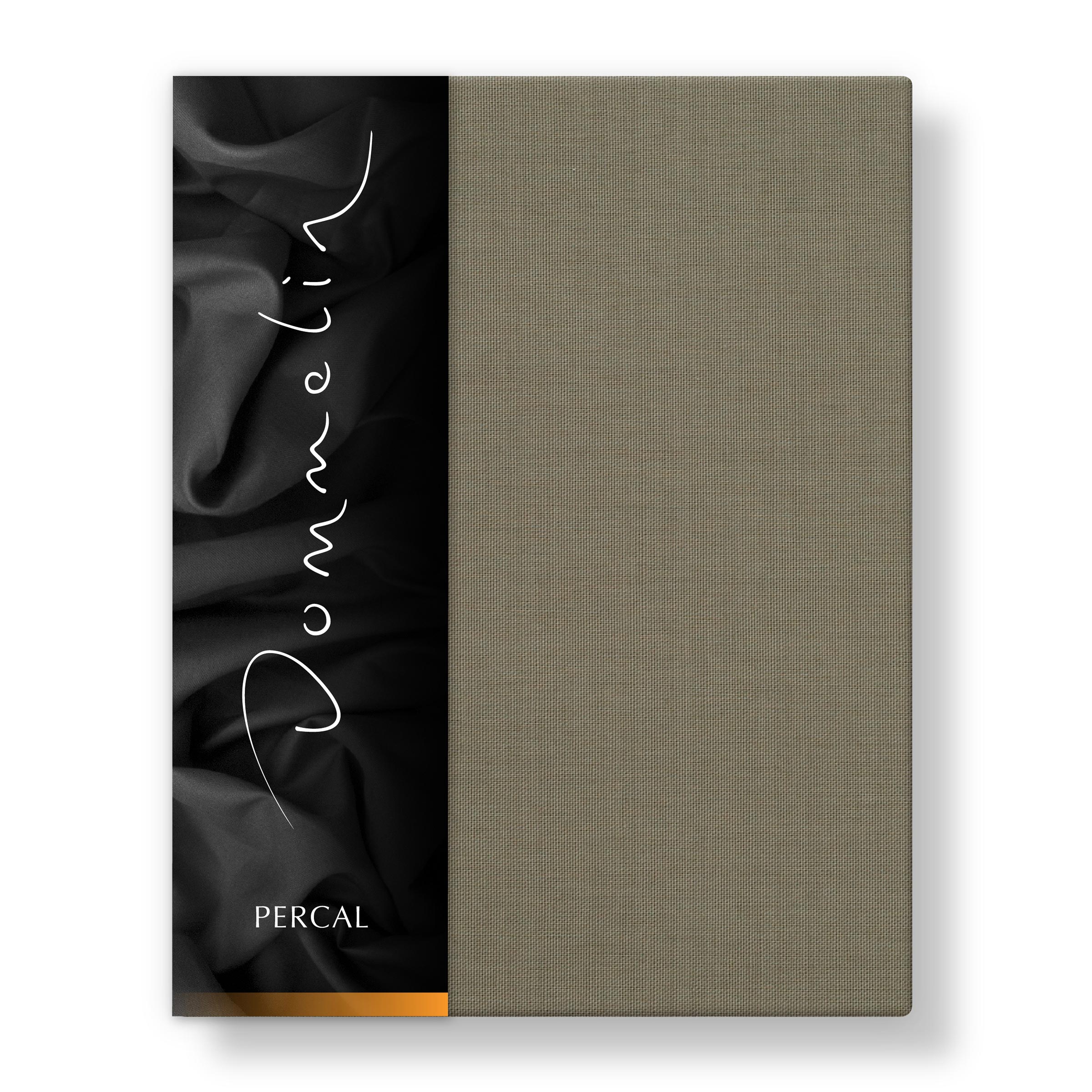 Dommelin Split Hoeslaken Percal 200TC Taupe