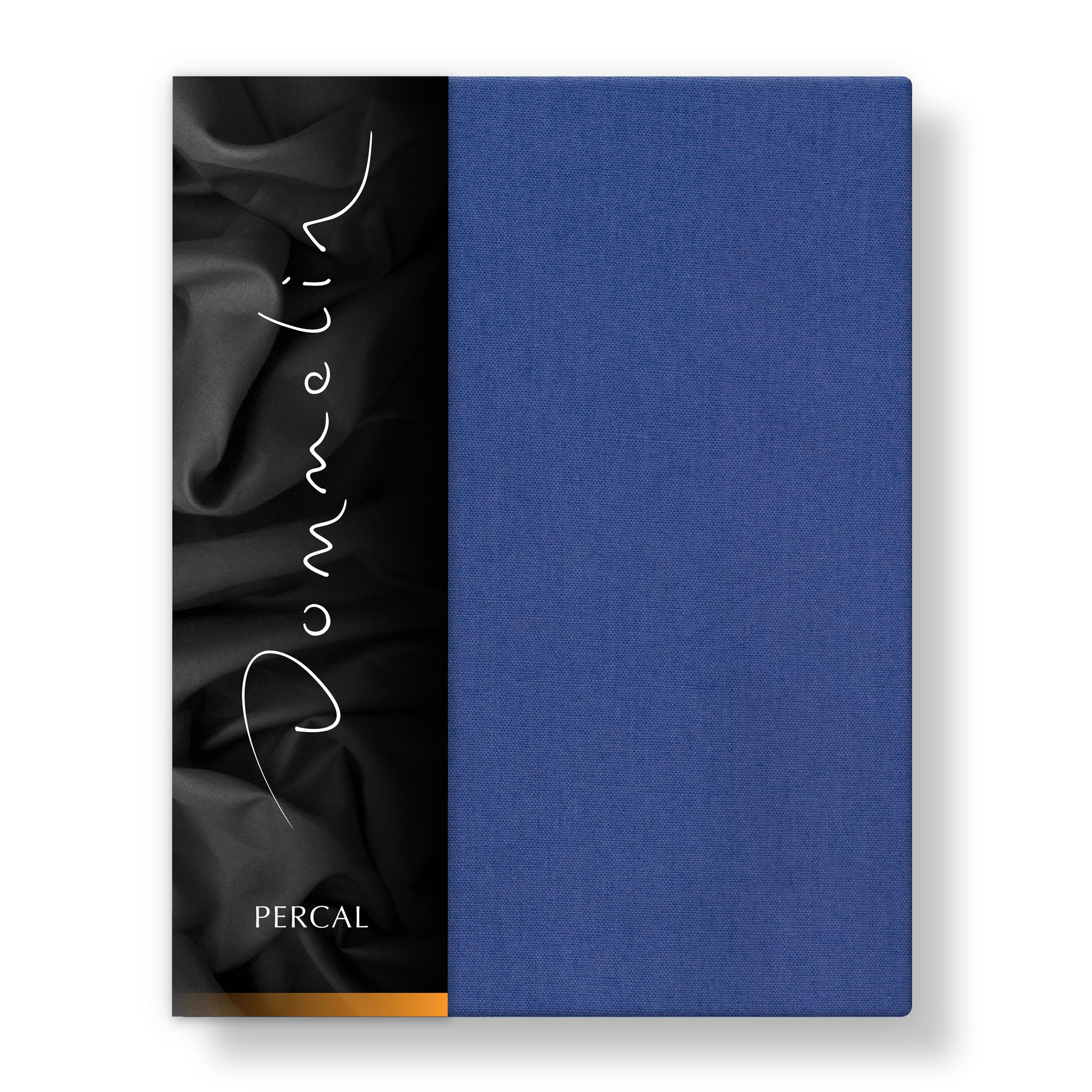 Dommelin Laken Percal 200TC Jeansblauw