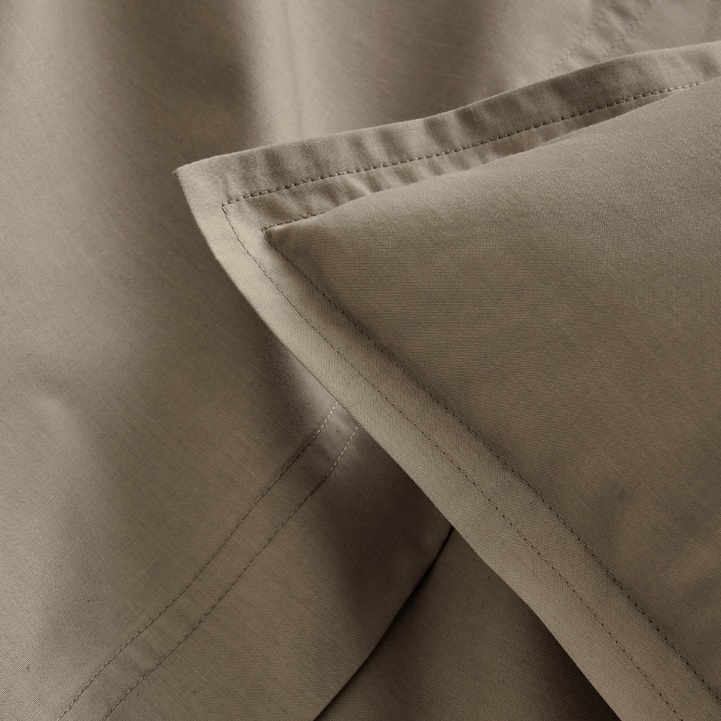 Essix Kussensloop Premiere Percal 200TC Taupe