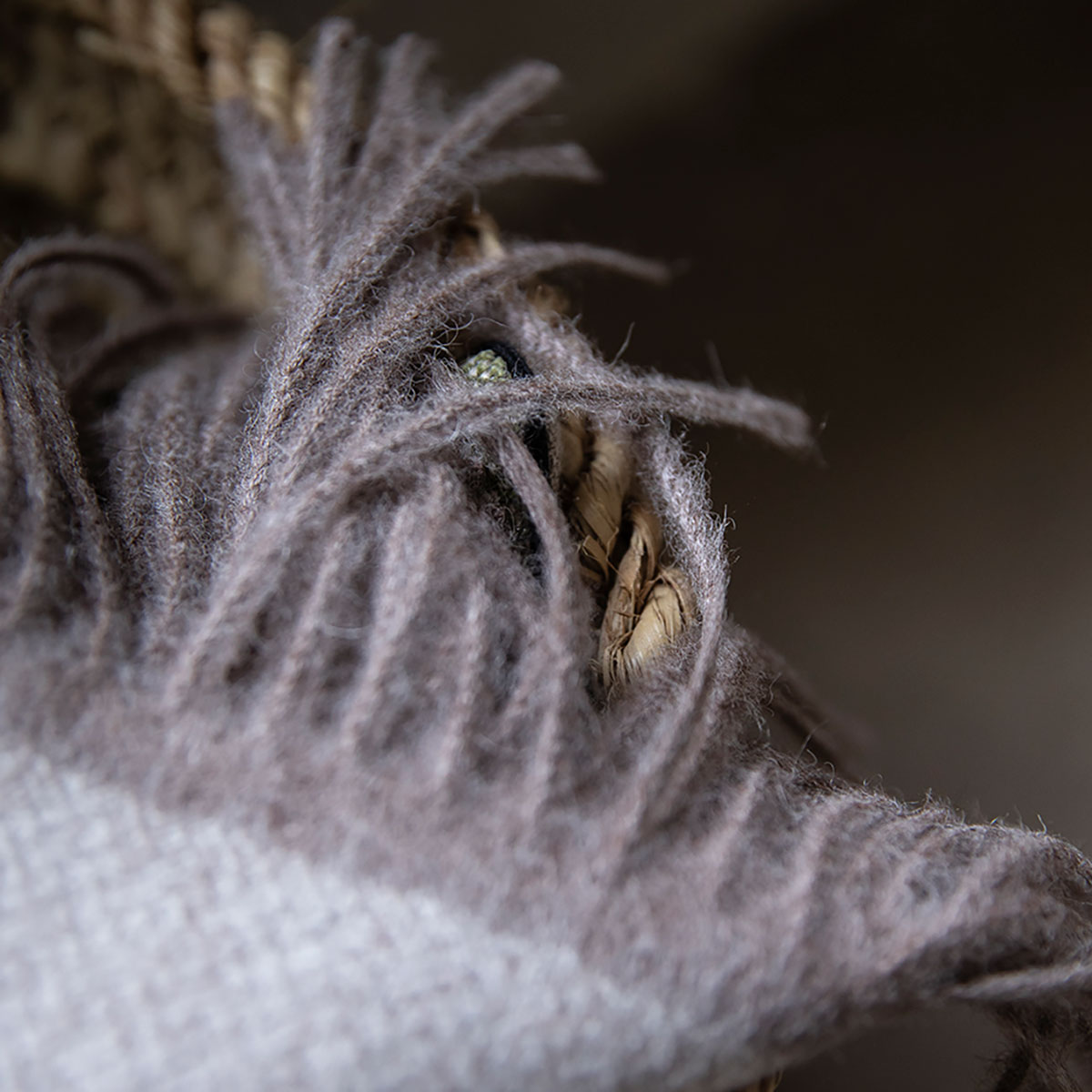 Alexandre Turpault Plaid Nomade Baby Alpaca Gris 130 x 180 cm