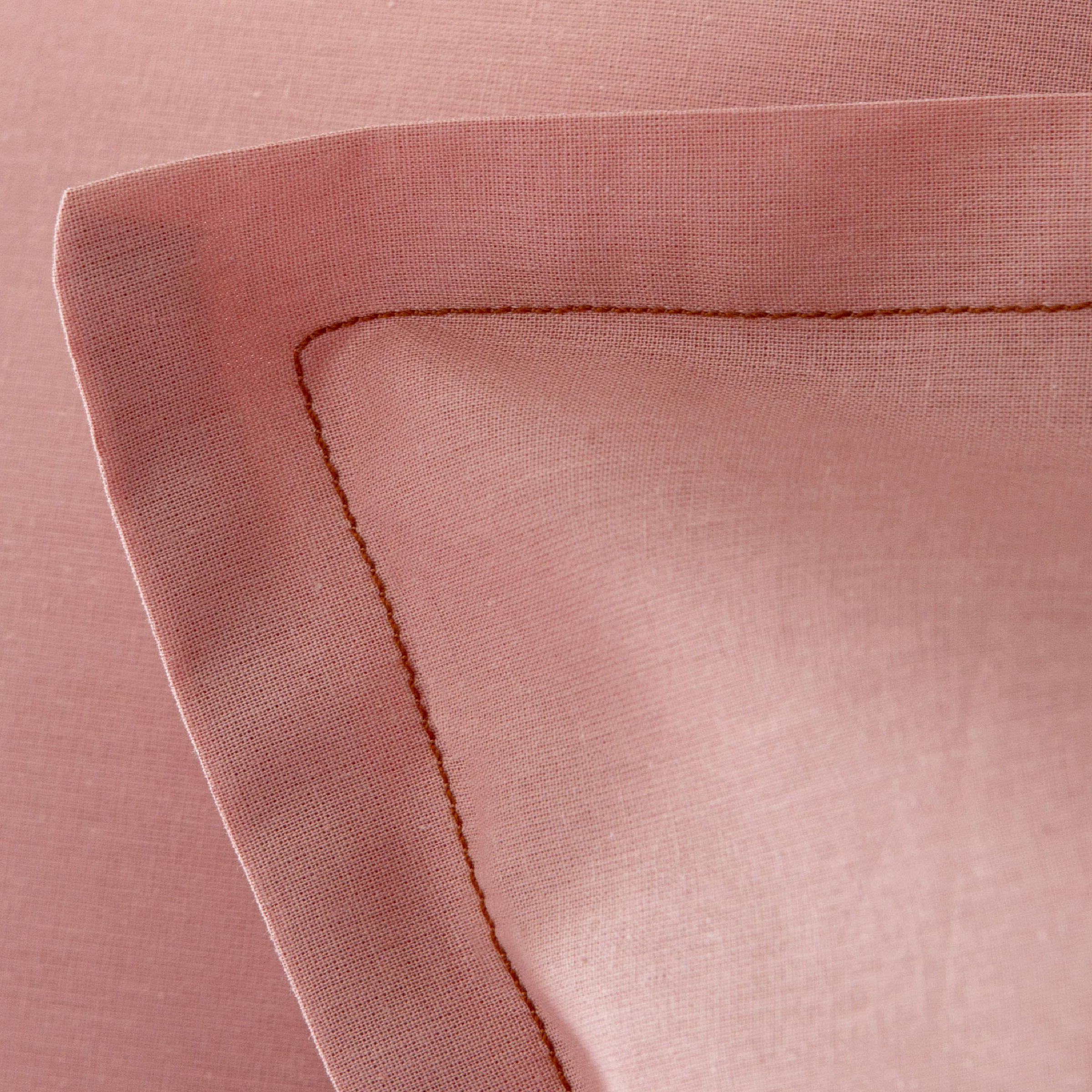 Essix Kussensloop Tout Doux Katoen 145TC Rose Solaire