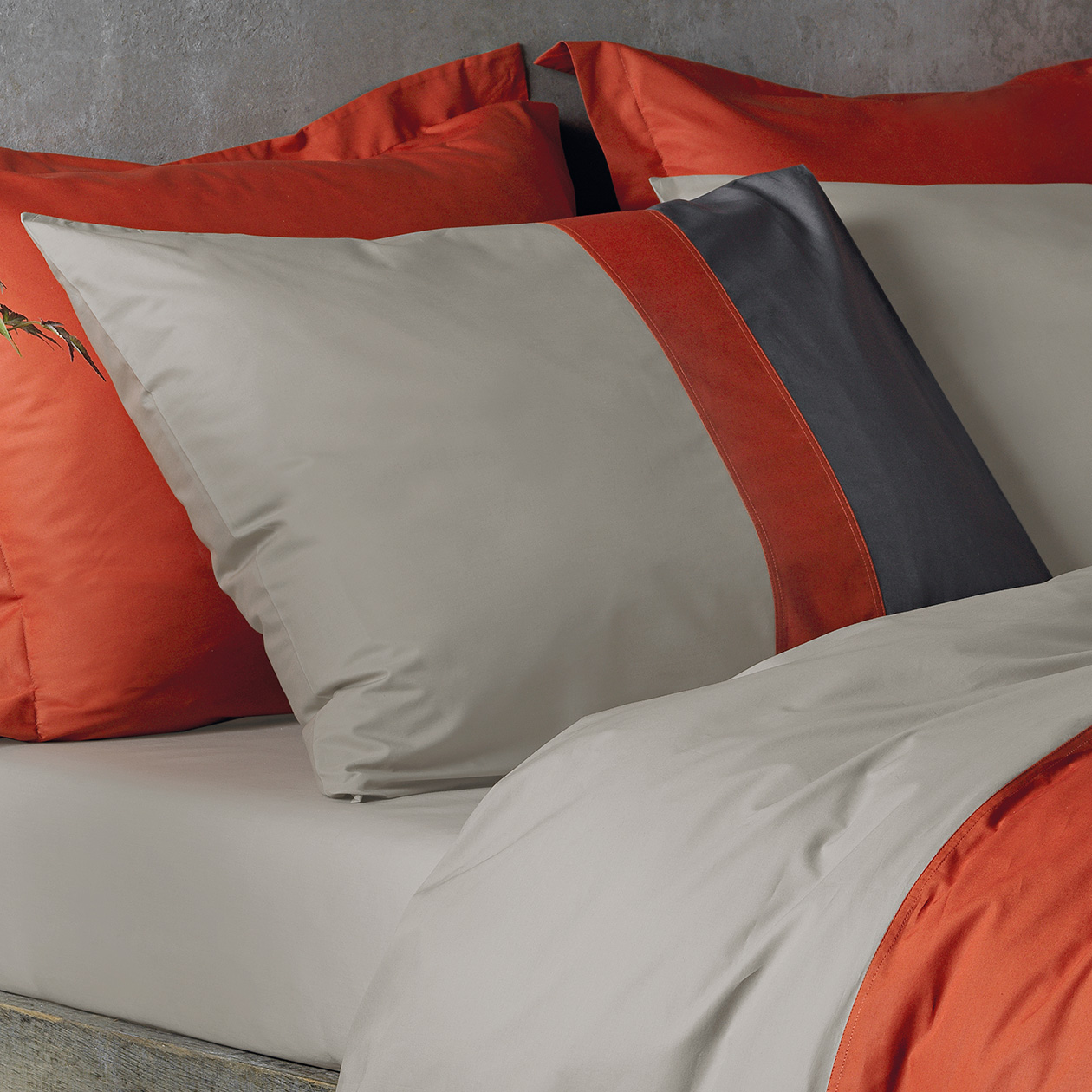 Dommelin Dekbedovertrekset Padua Percal 200TC Taupe