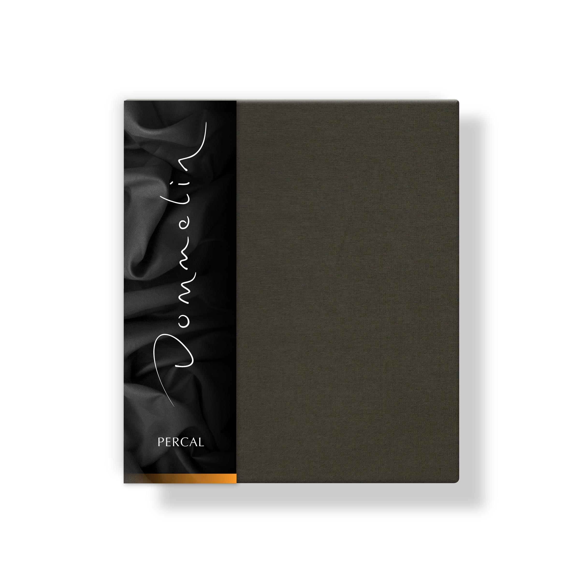 Dommelin Kussensloop Percal 200TC Leem