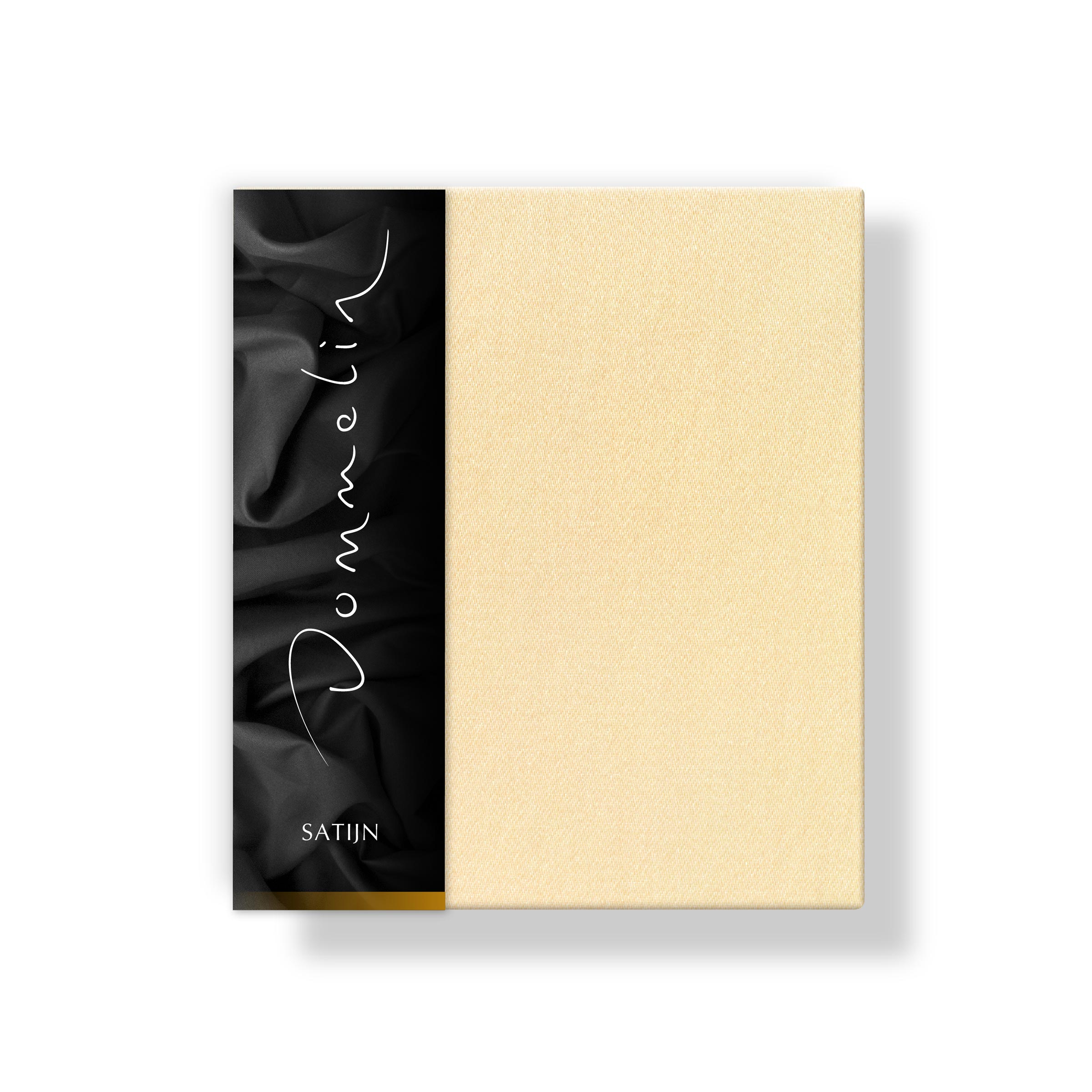 Dommelin Kussensloop Satijn 300TC Lichtgeel