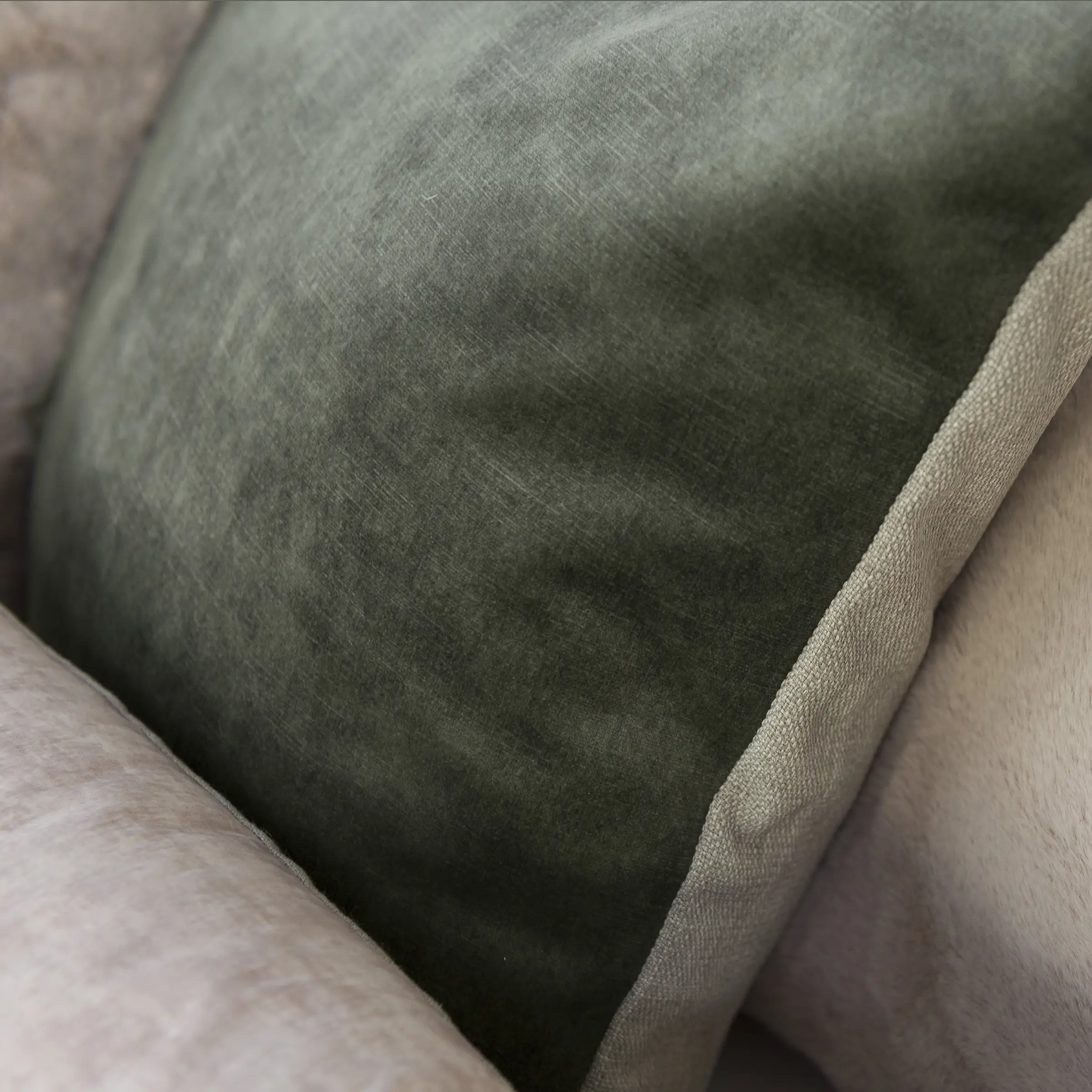 Mrs.Me Sierkussen Porter Velours Evergreen 45 x 60 cm