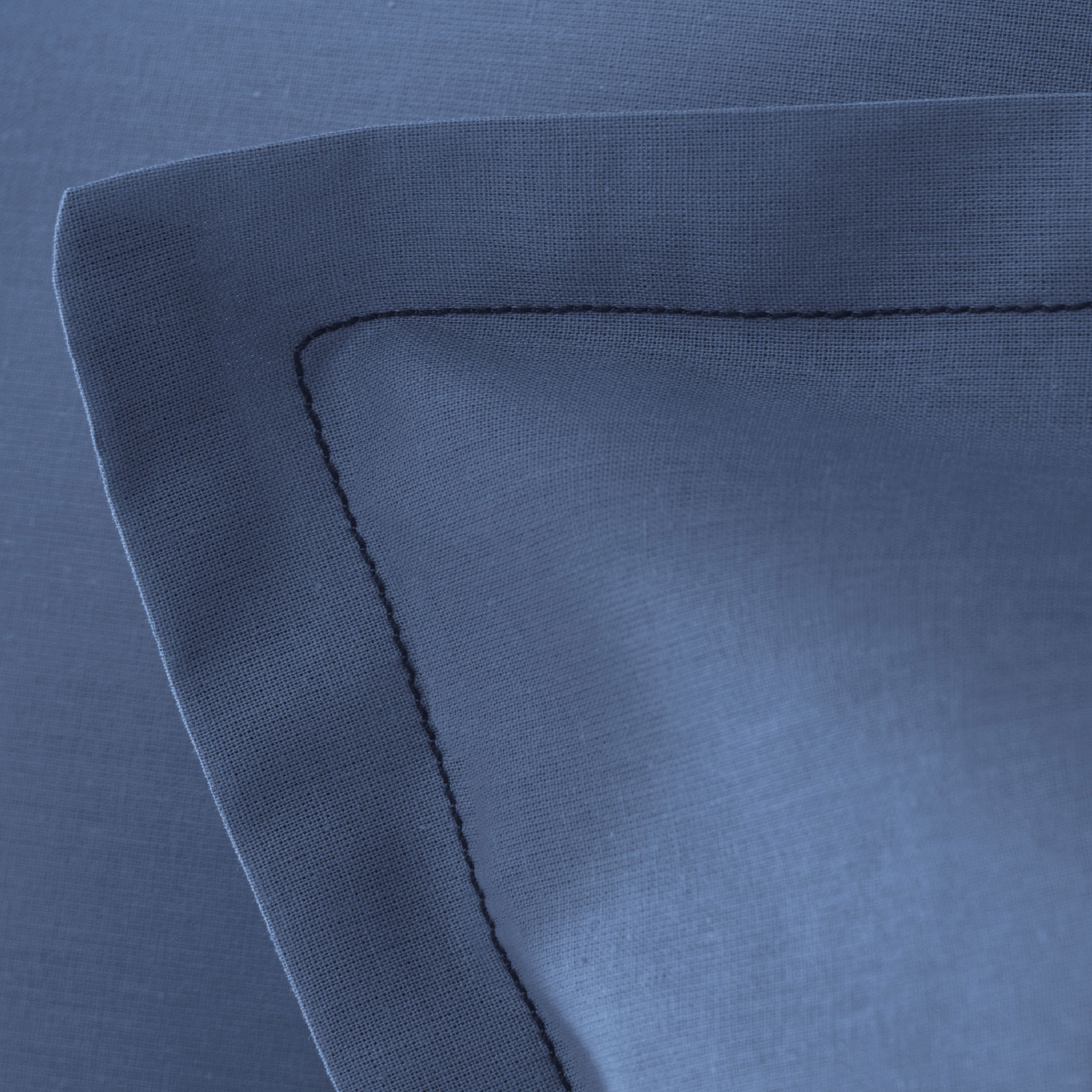 Essix Kussensloop Tout Doux Katoen 145TC Denim