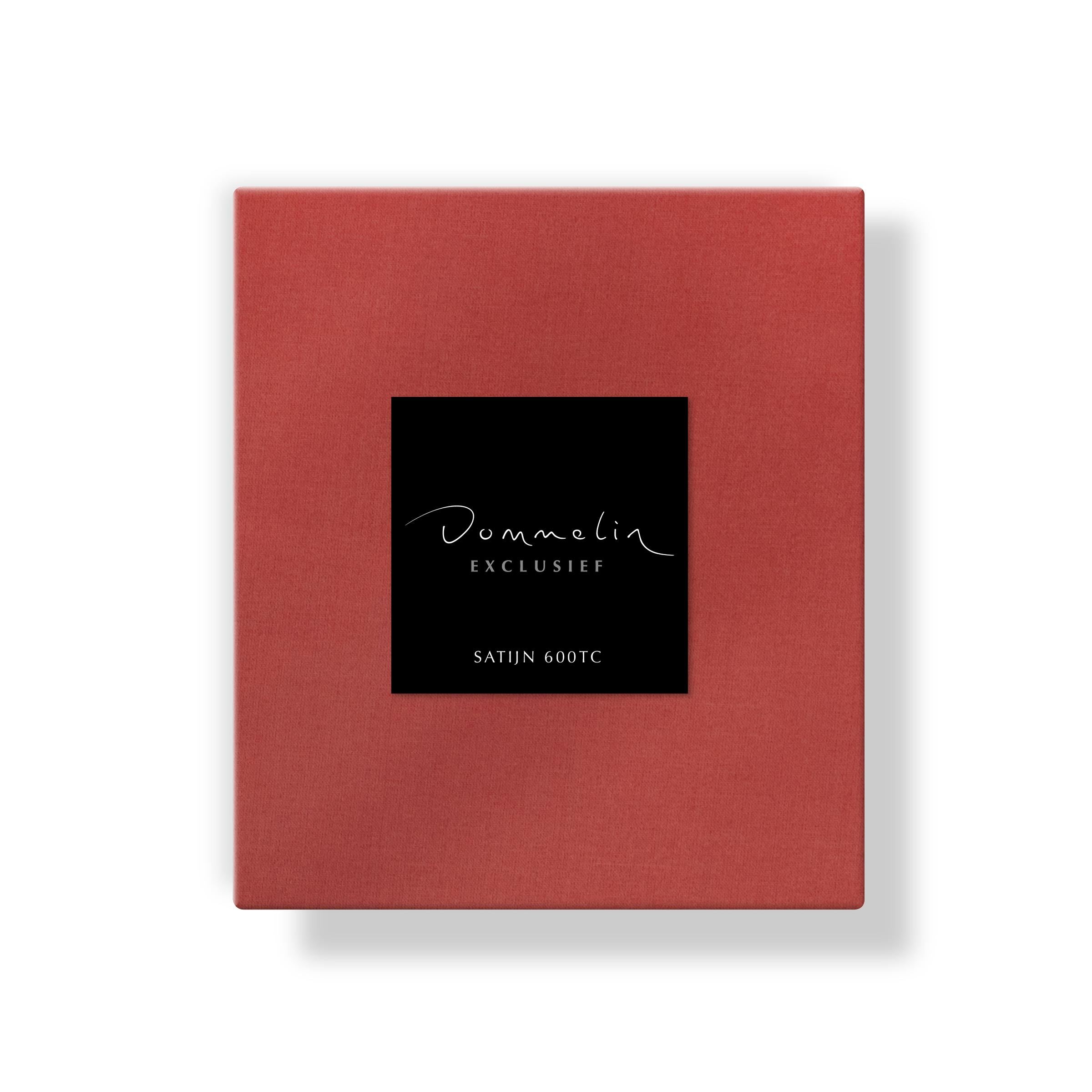 Dommelin Kussensloop Satijn 600TC Koraal