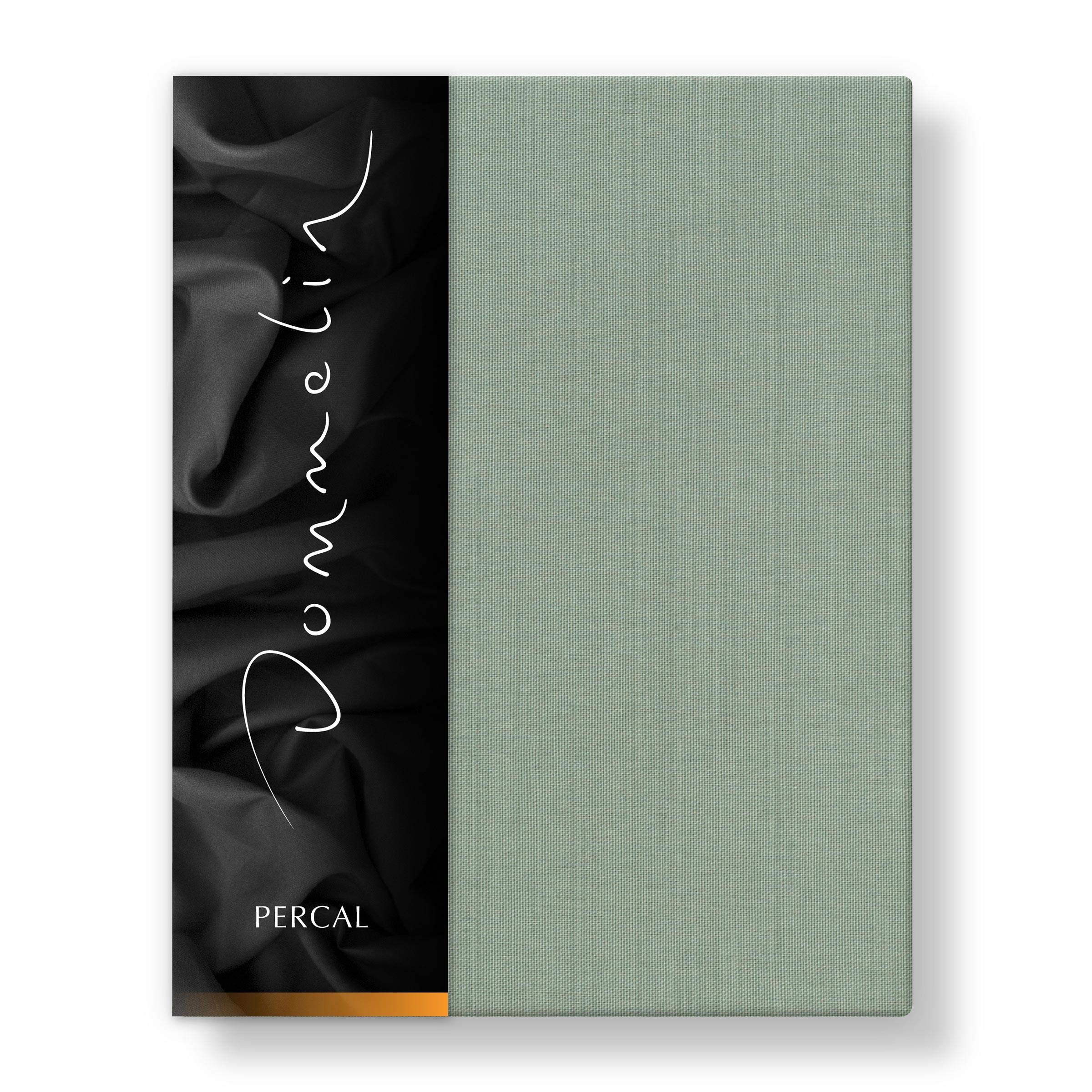 Dommelin Split Hoeslaken Percal 200TC Spargroen