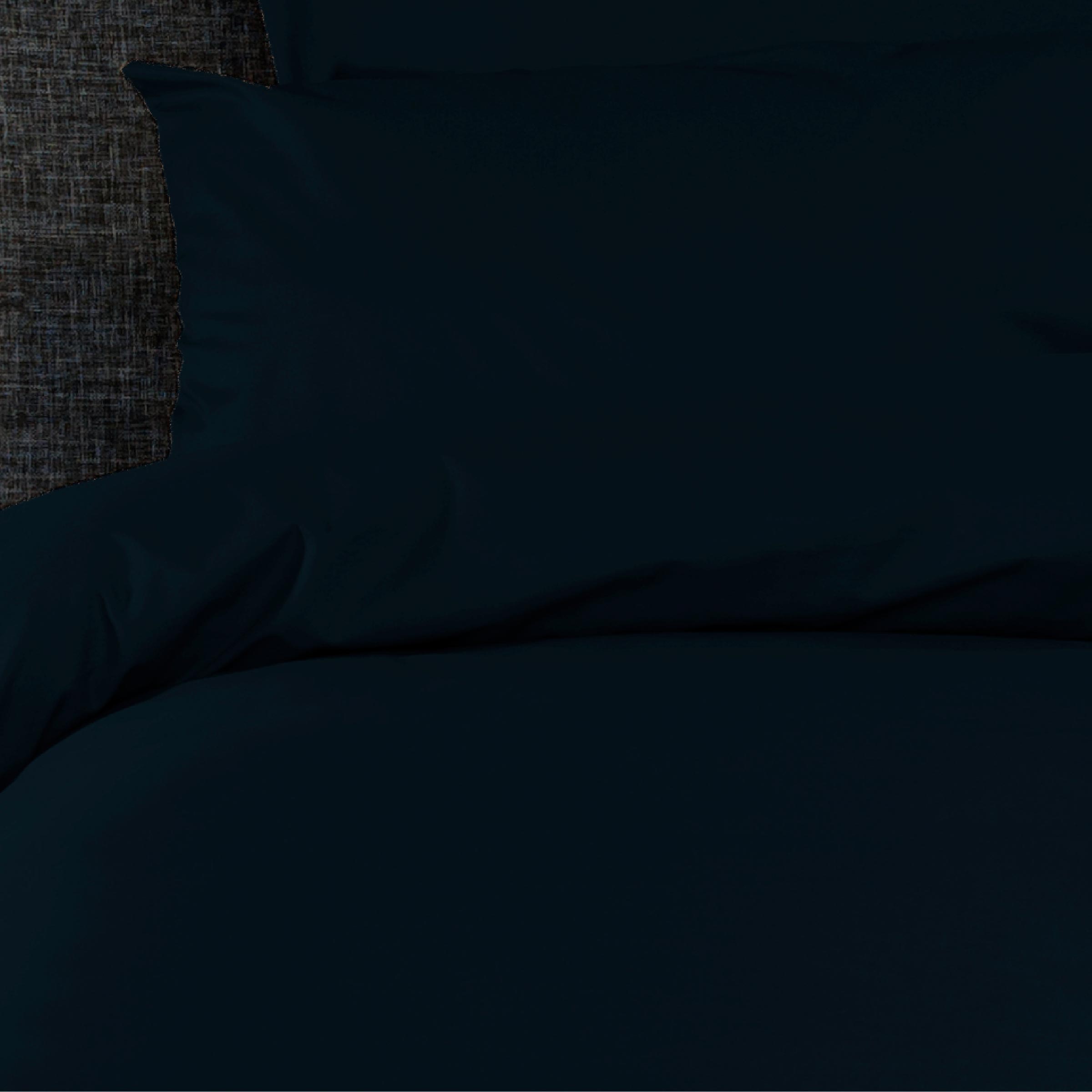 Dommelin Dekbedovertrek Set Percal 200TC Zwart 